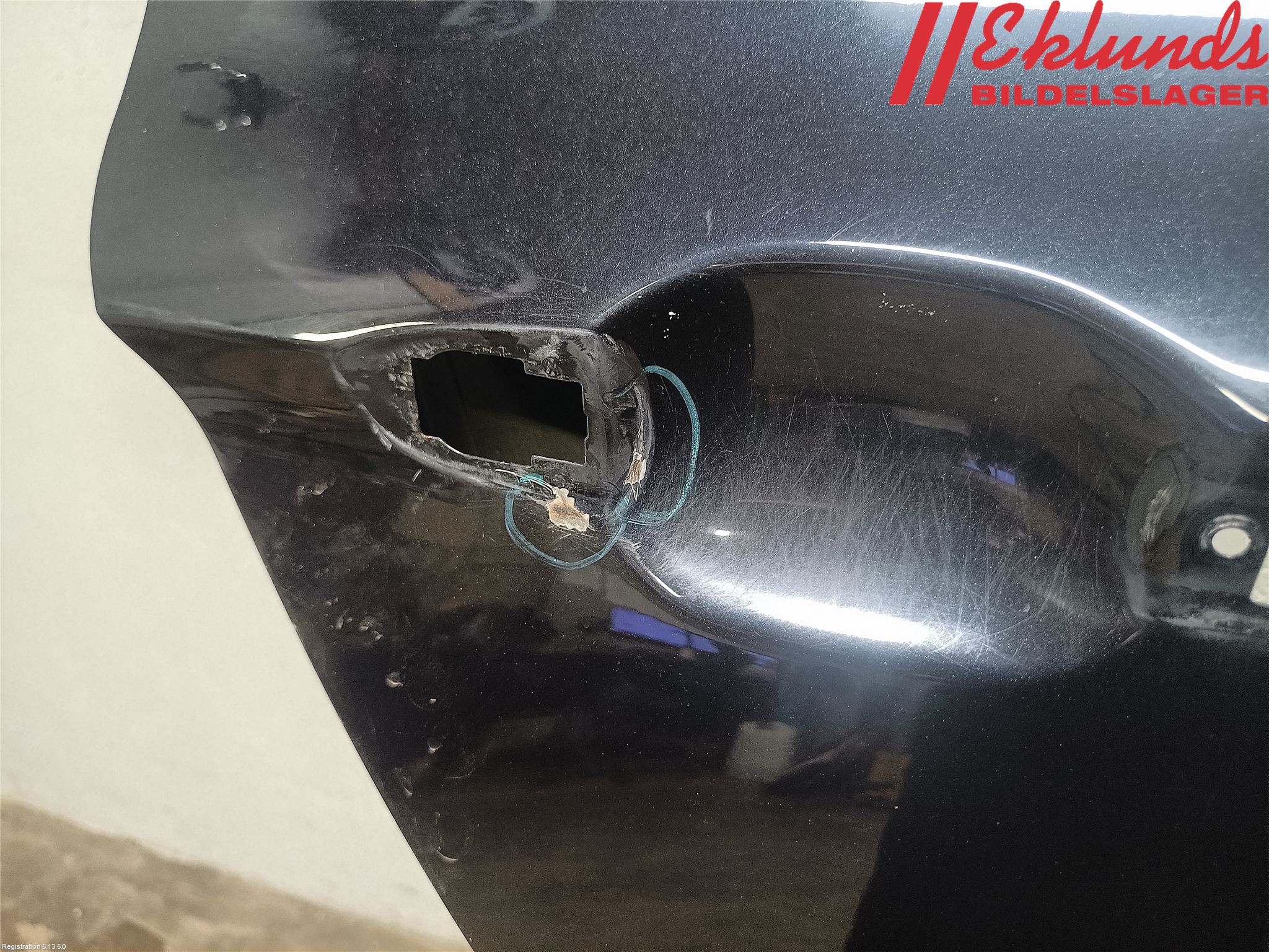 Volkswagen VW PASSAT 15-19 Dörr Bak Höger