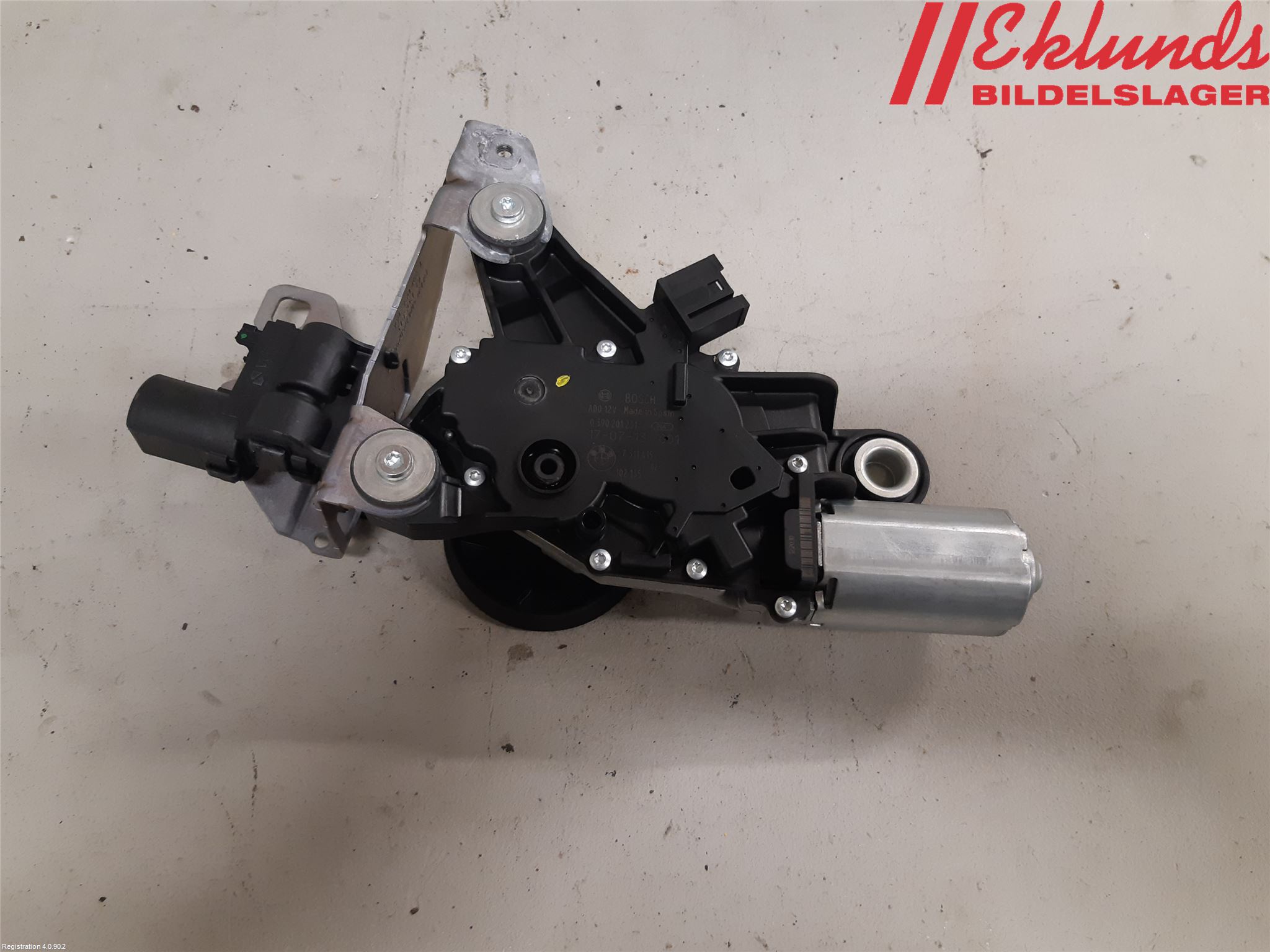 BMW 3 F30/F31/F80 12-19 Torkarmotor Baklucka