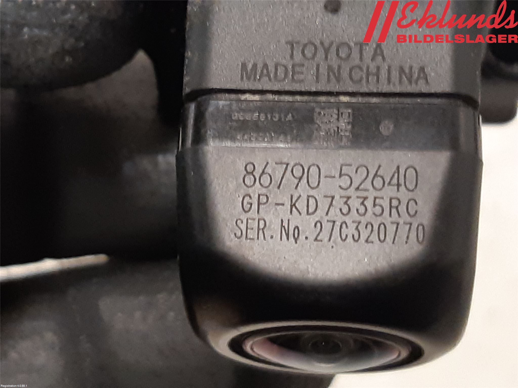 Toyota YARIS CROSS XP21 21- Parkeringshjälp Kamera