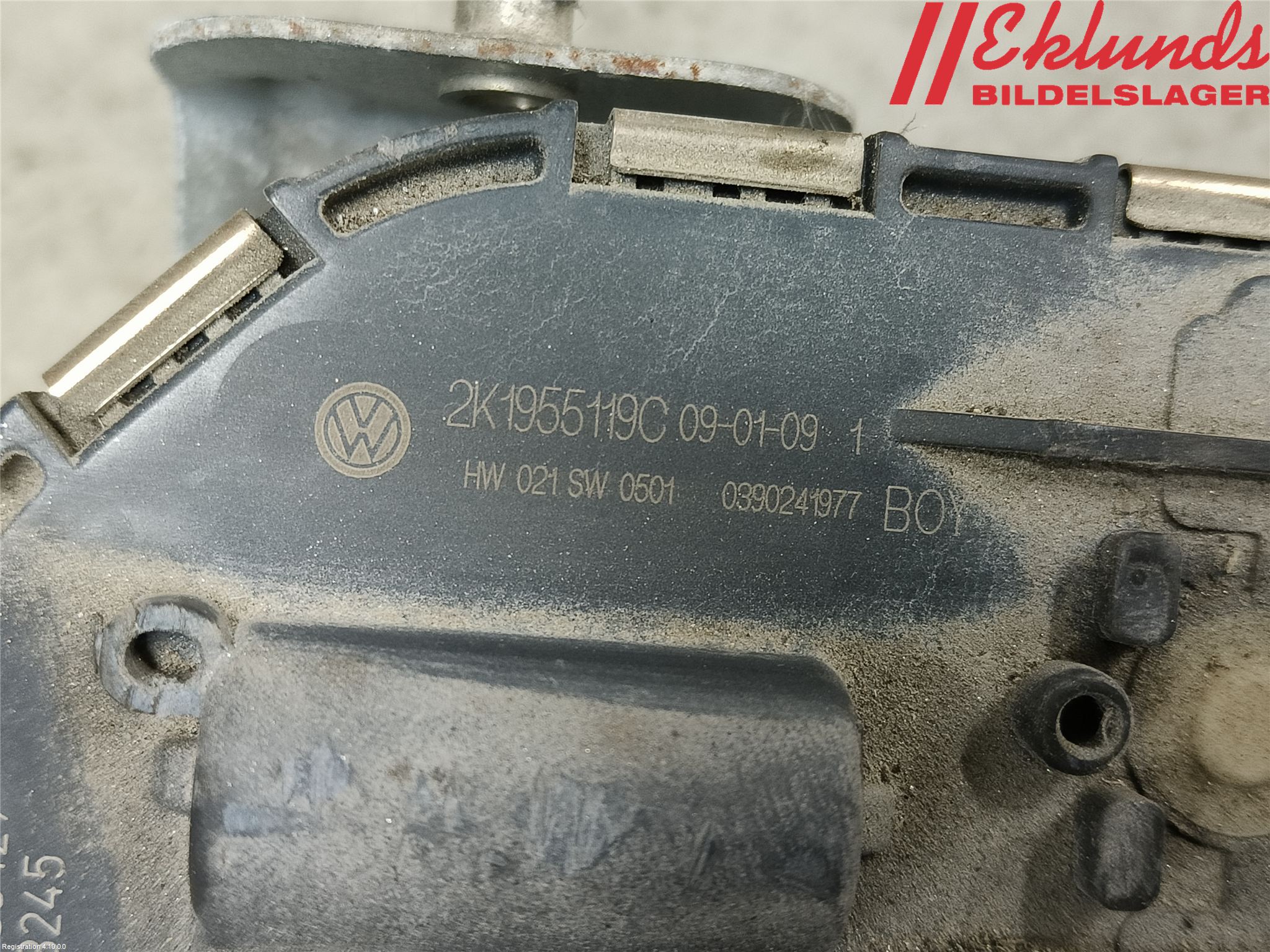 Volkswagen VW CADDY      04-10 Torkarmotor Vindruta