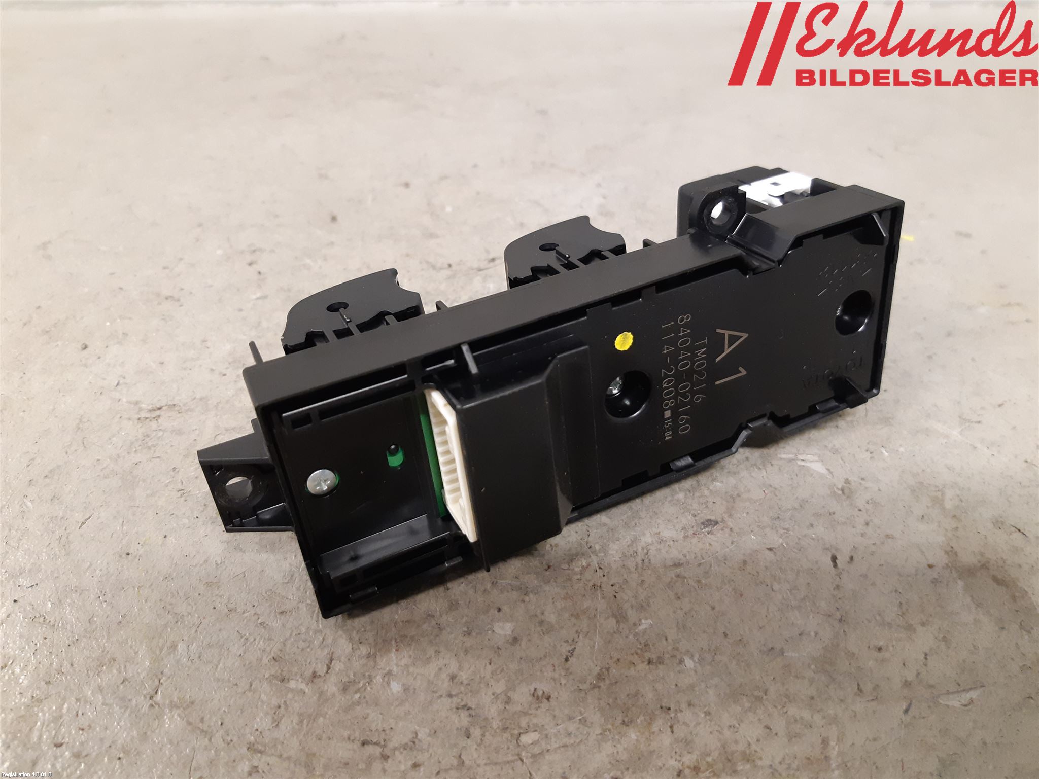 Toyota COROLLA 19- Strömställare Elhiss