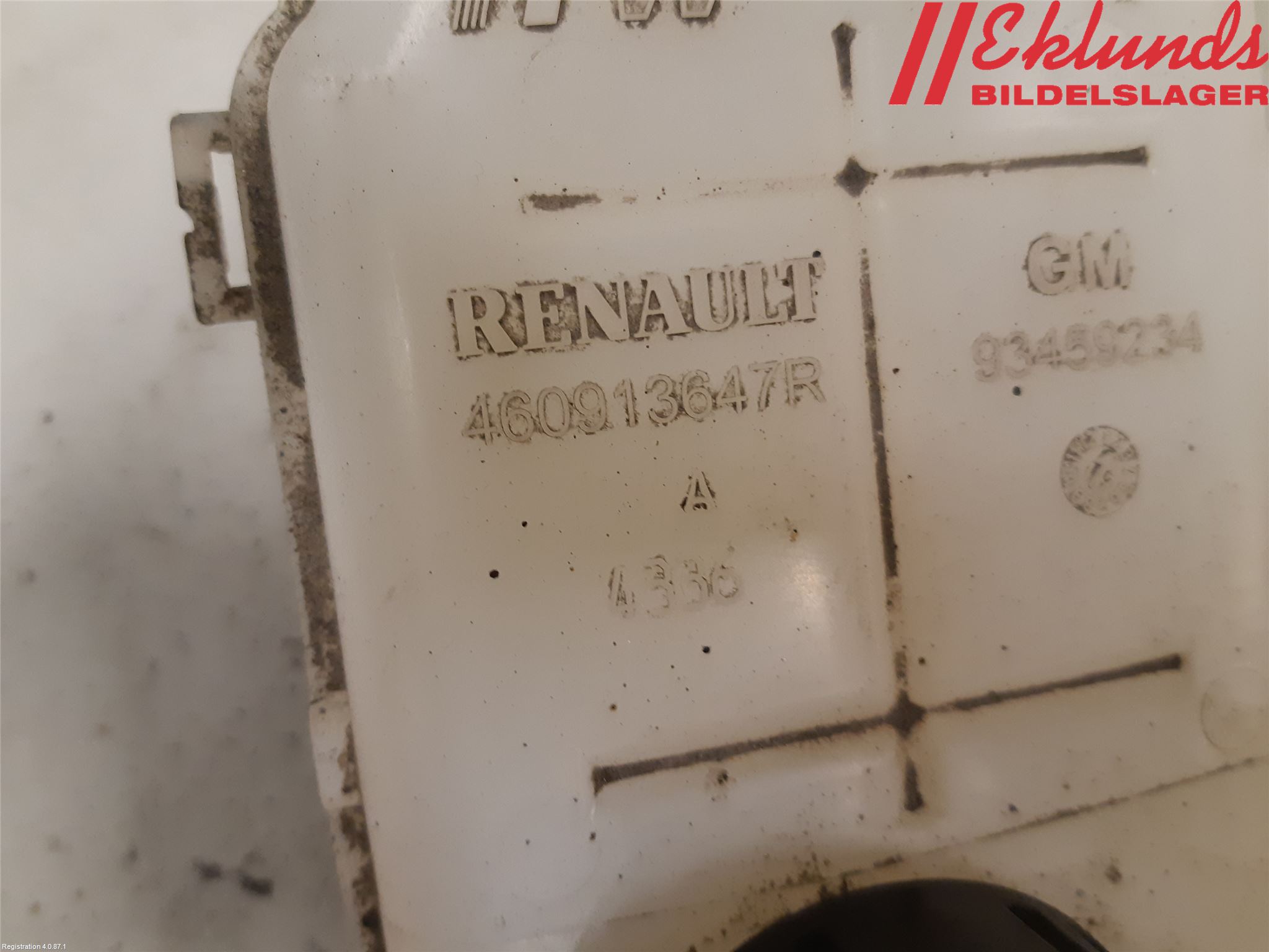 Renault TRAFIC/E-TECH 15- Broms Huvudcylinder