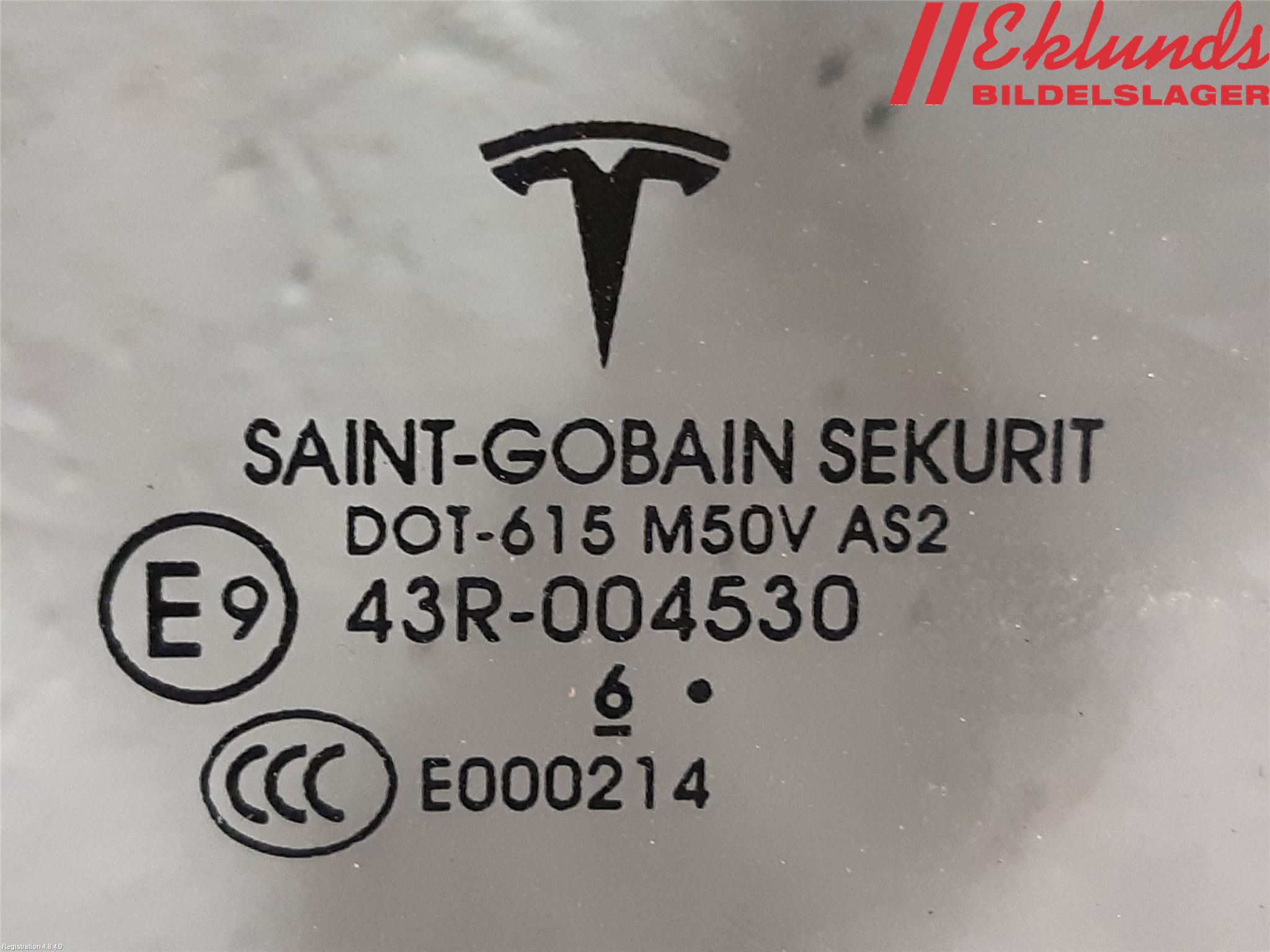 Tesla MODEL X 16- Dörruta Fram Lilla Hö