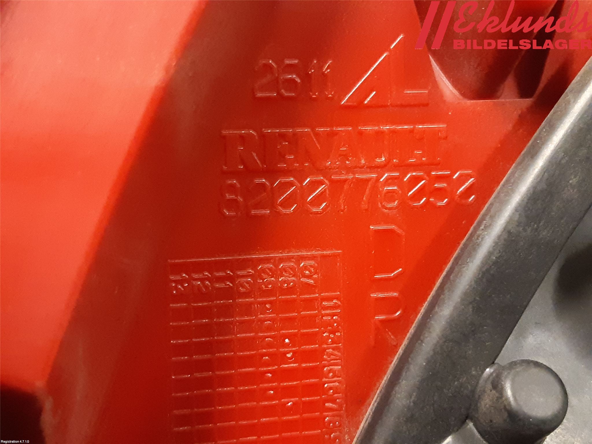 Renault CLIO III  09-12 Bakljus Höger