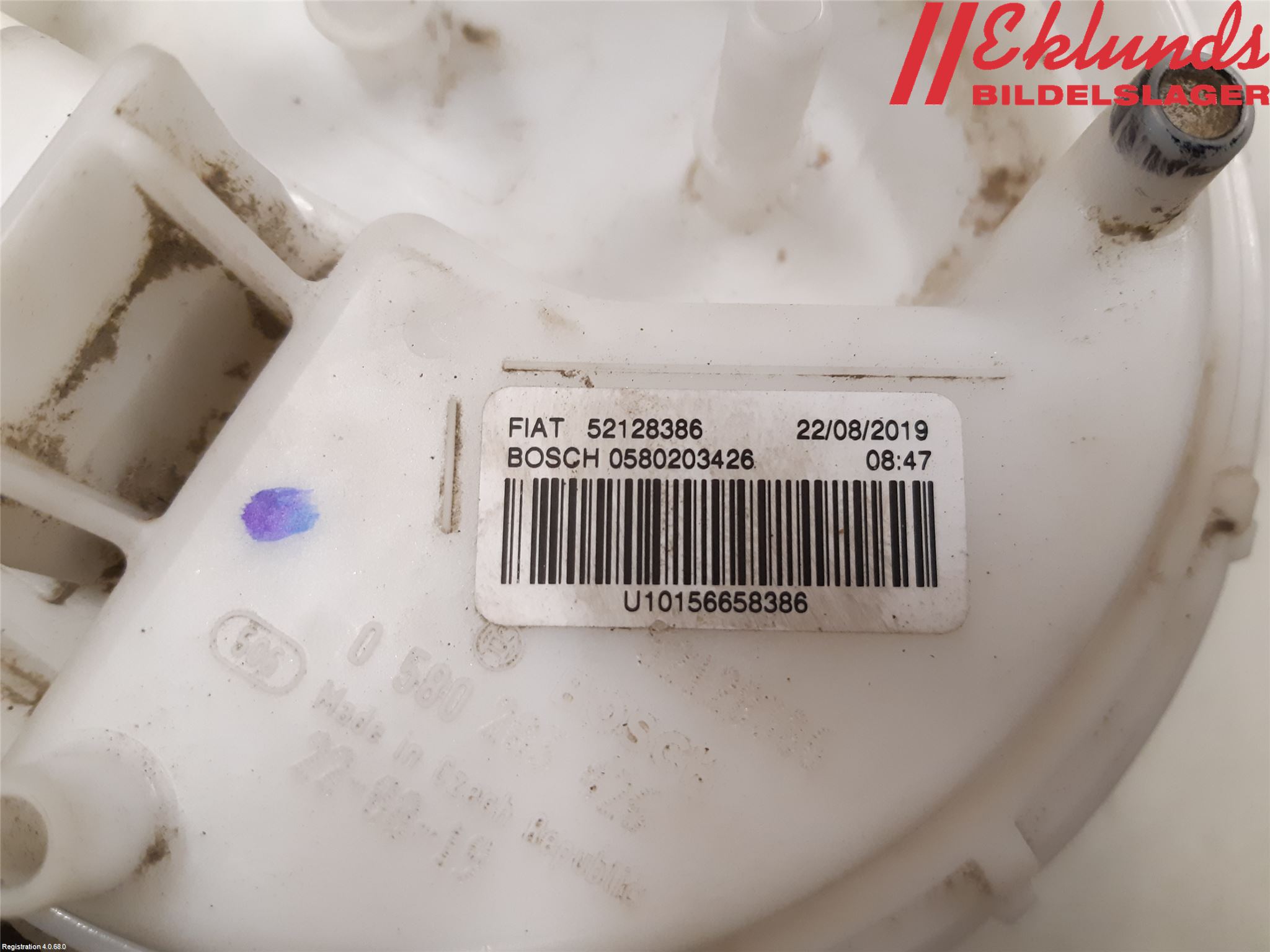 Fiat DOBLO CARGO Bränslepump El