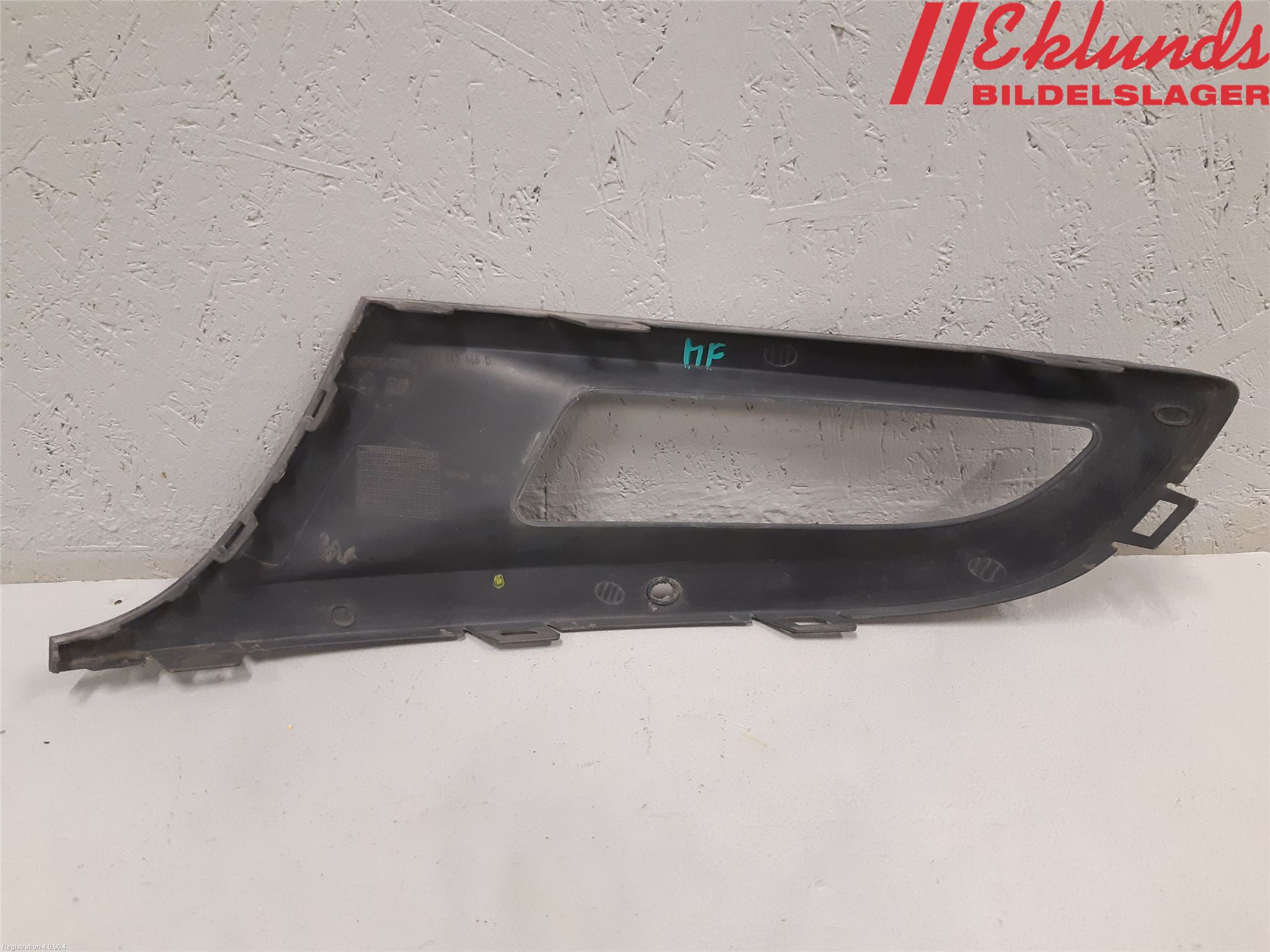 Volkswagen VW POLO 10-17 Dimljussarg Fram