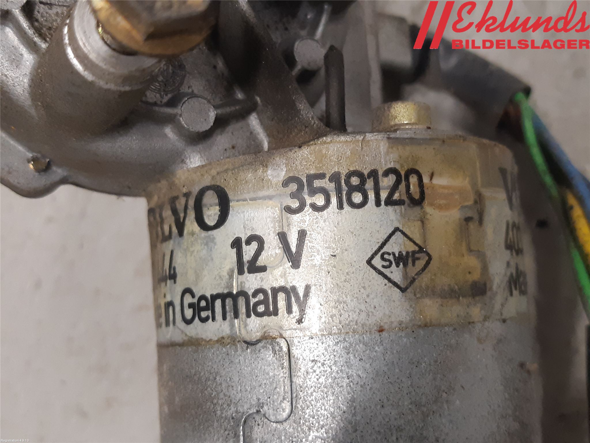 Volvo 740 88-92 Torkarmotor Vindruta