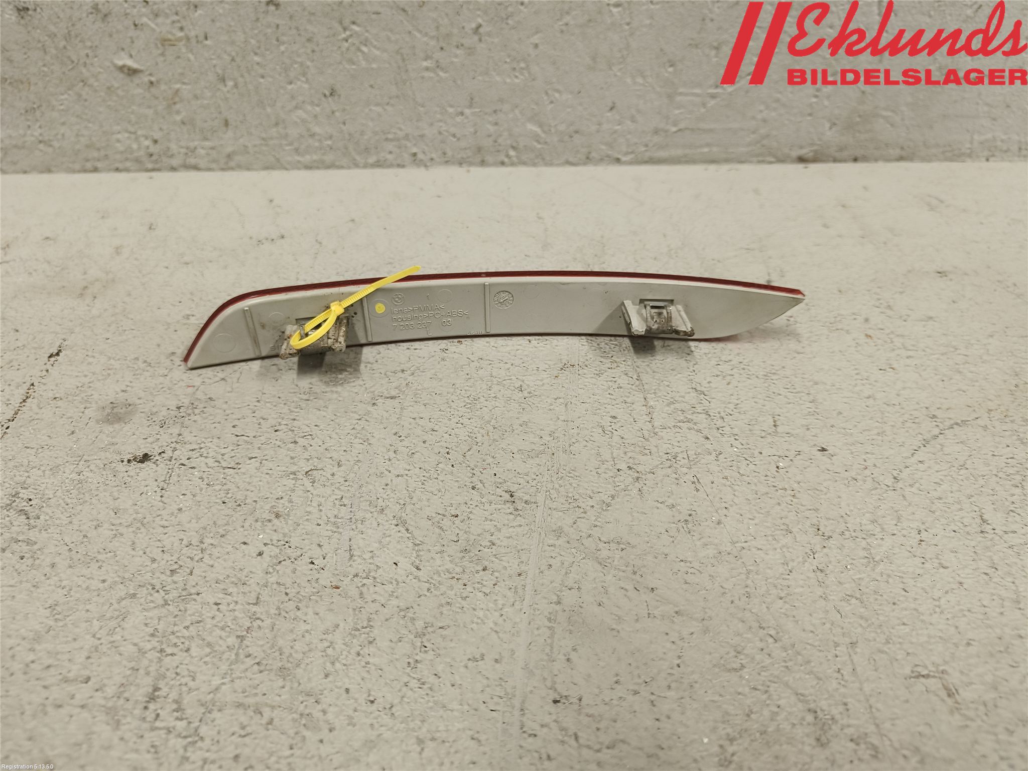 BMW 5 F10/F11/F18 09-17 Dimljus/Reflex Bak