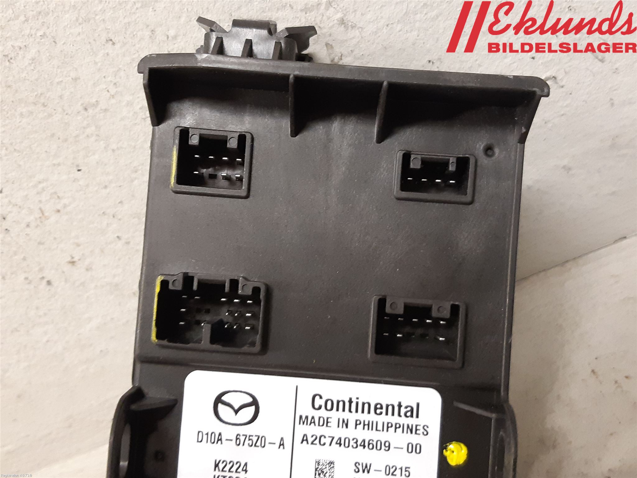 Mazda 2 (DJ) 15-22 Styrenhet Övrigt