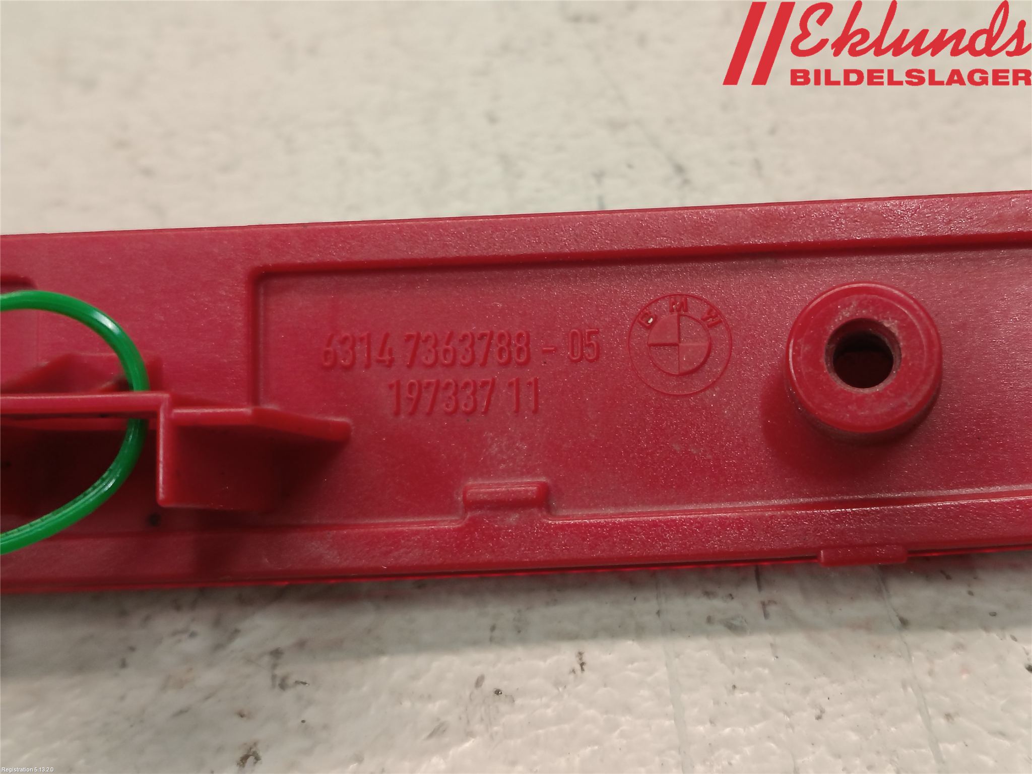 BMW 1 F20/F21 11-19 Dimljus/Reflex Bak