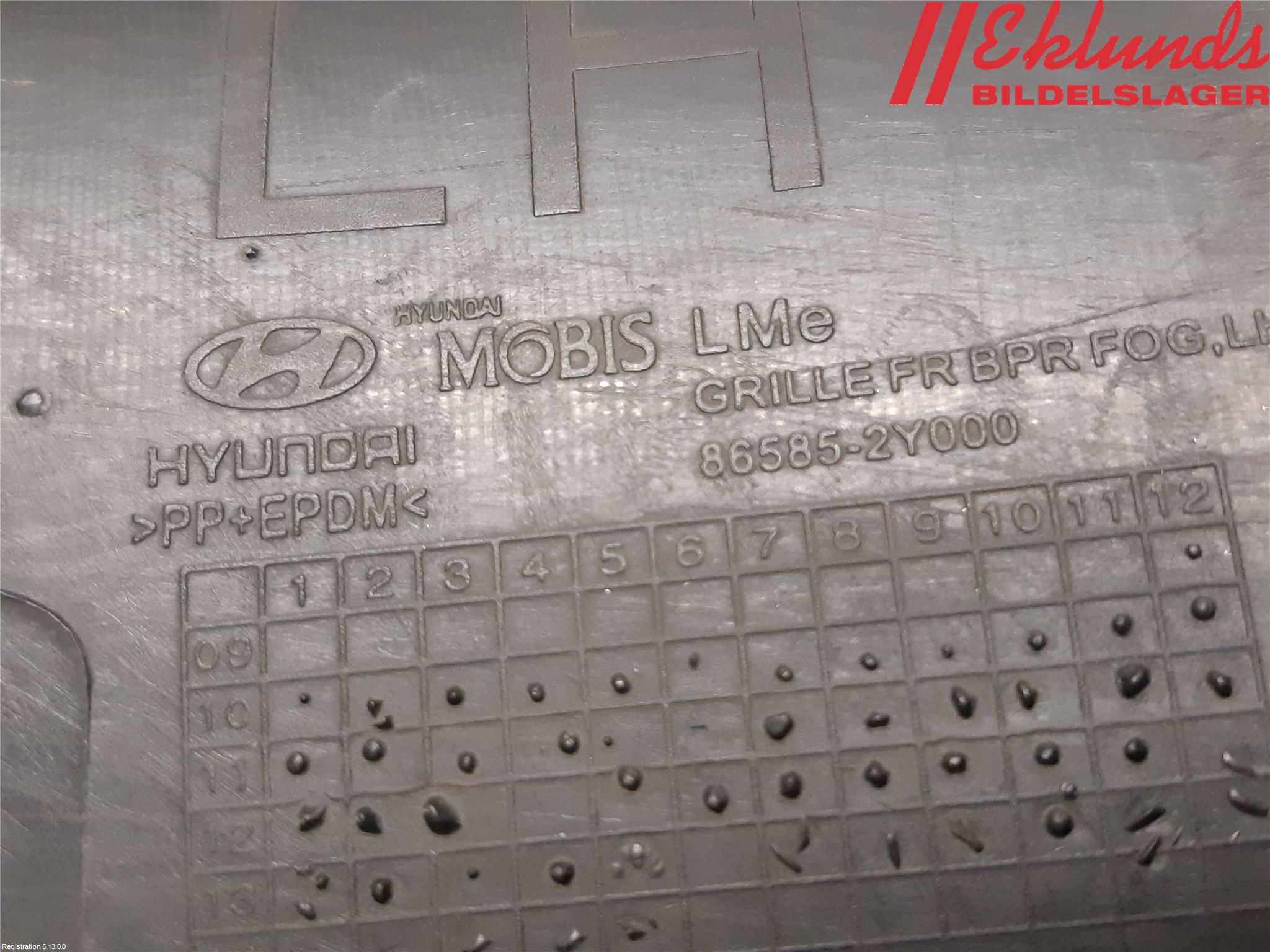Hyundai ix35 Dimljussarg Fram