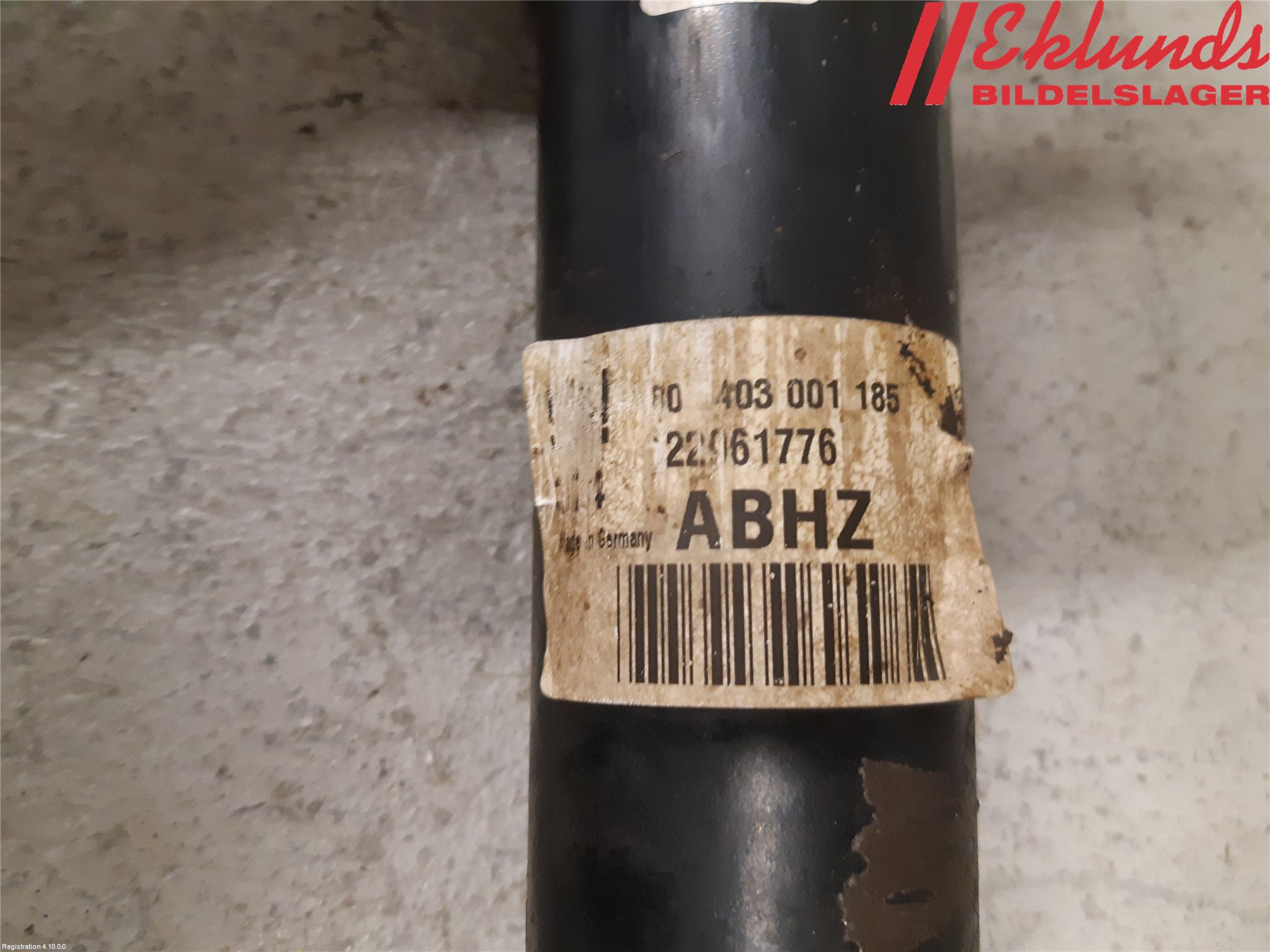 Opel INSIGNIA 09-16 Stötdämpare Bak