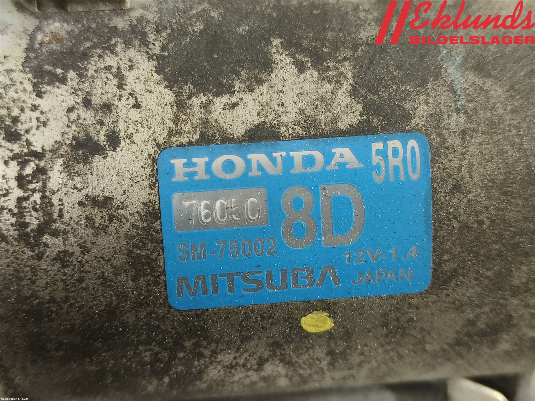 Honda HR-V 15-21 Startmotor