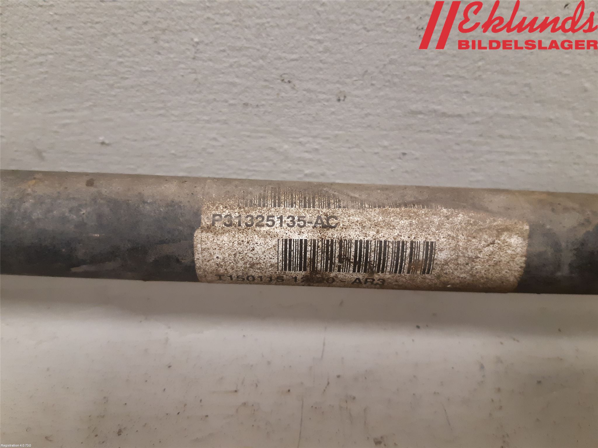 Volvo V70 14-16 Drivaxel Bak Höger