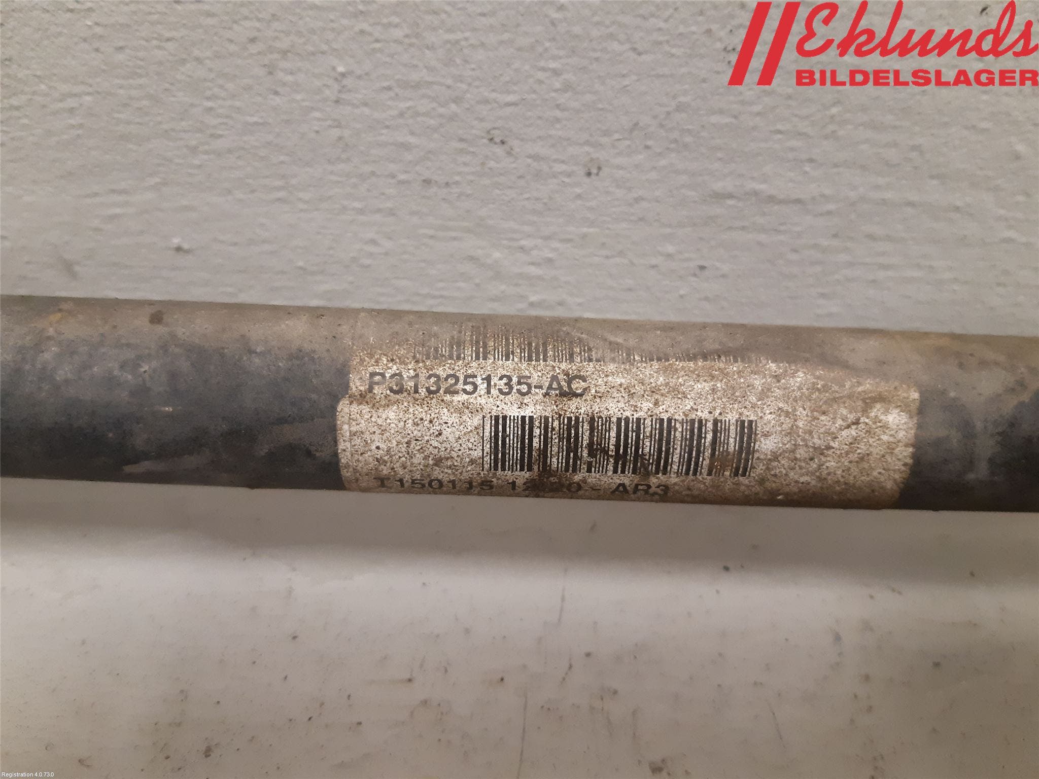 Volvo V70 14-16 Drivaxel Bak Höger