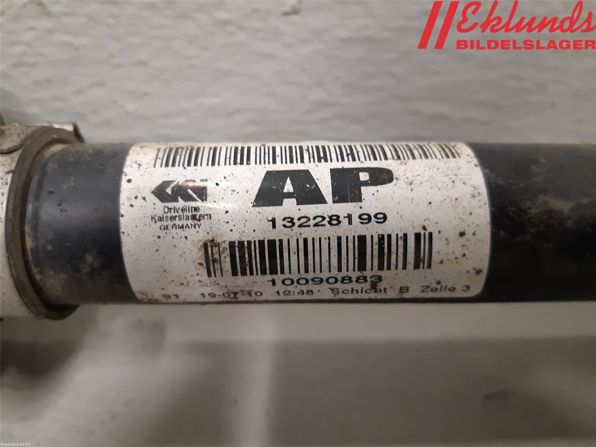 Saab 9-5 10-12 Drivaxel Fram Vänster