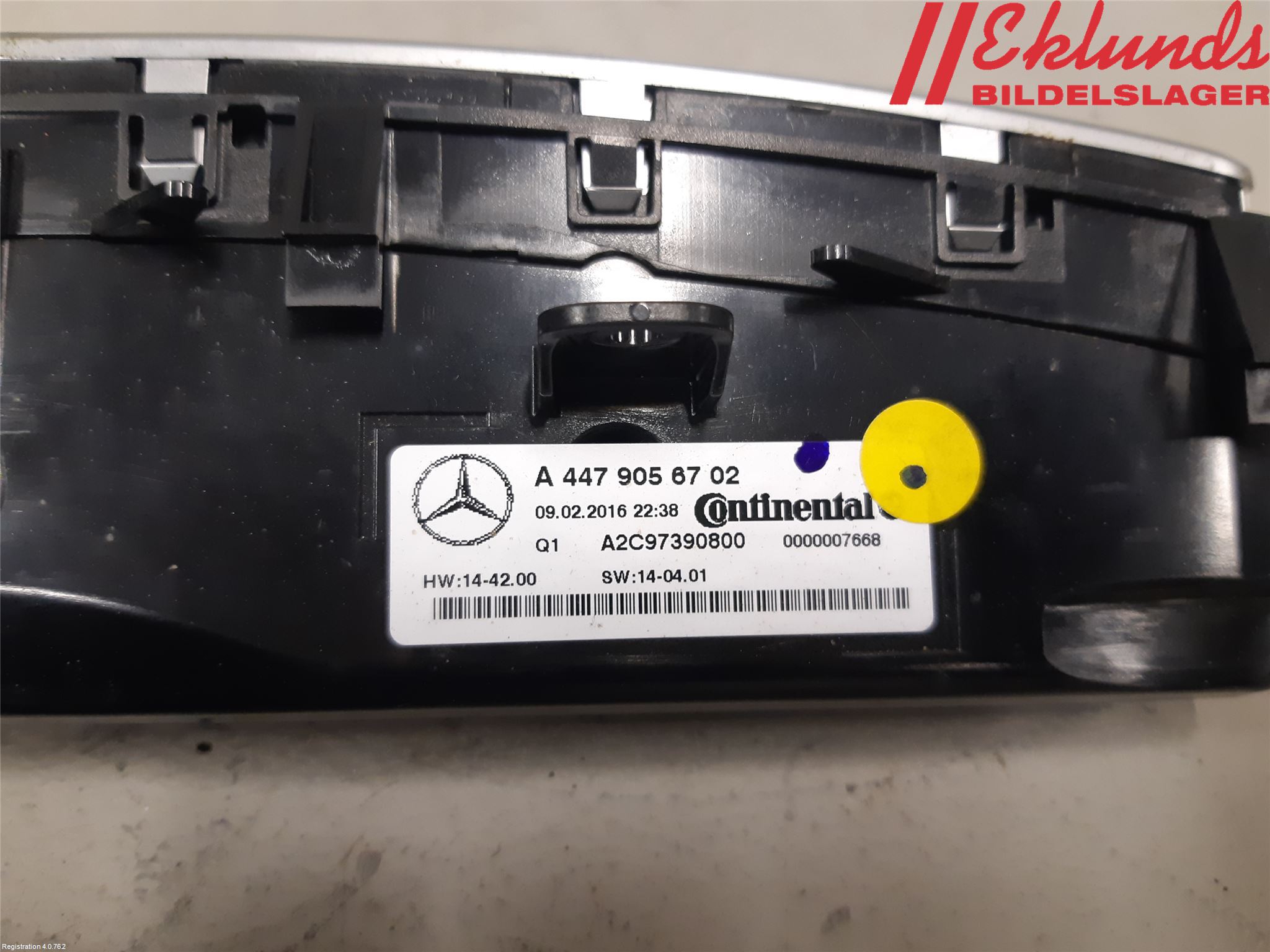 Mercedes-Benz MB VITO/V-KLASS (W640,W447,W448) 14- Ac Styrenhet Ac Manöveren