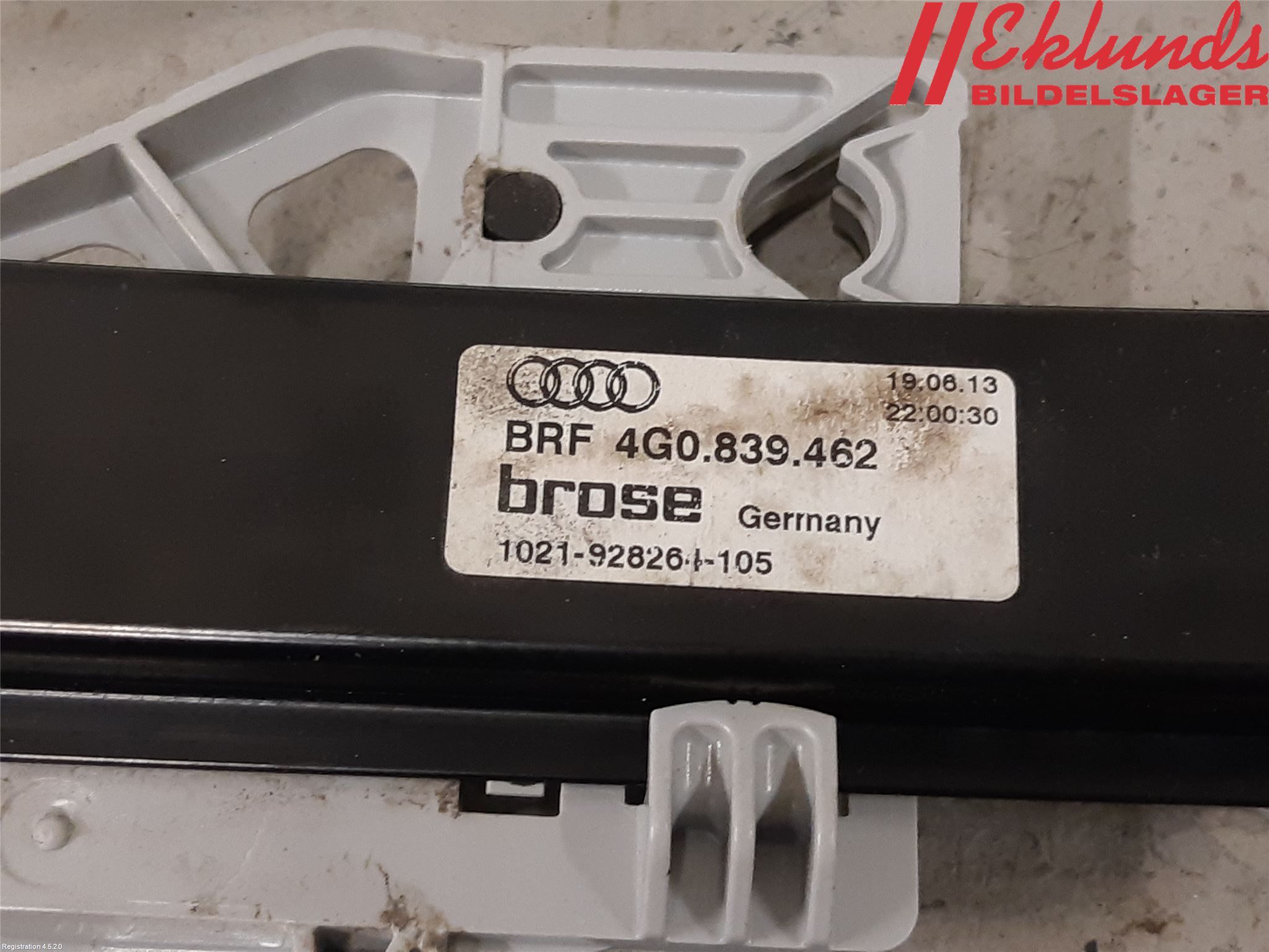 Audi A6/S6 4G 11-18 Fönsterhiss El Kompl