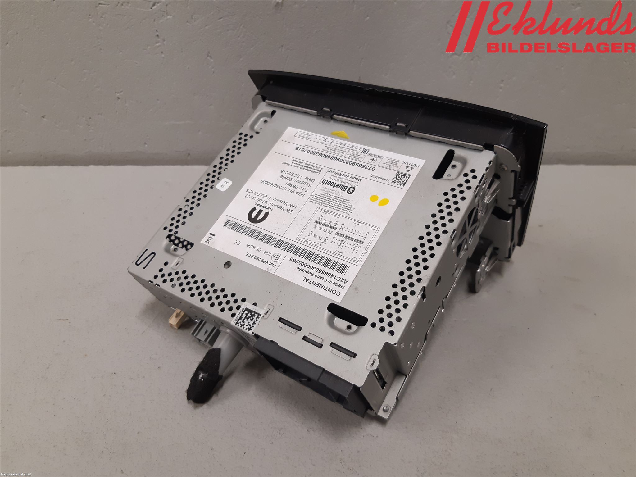 Fiat DOBLO CARGO Cd Radio - Multimediapanel