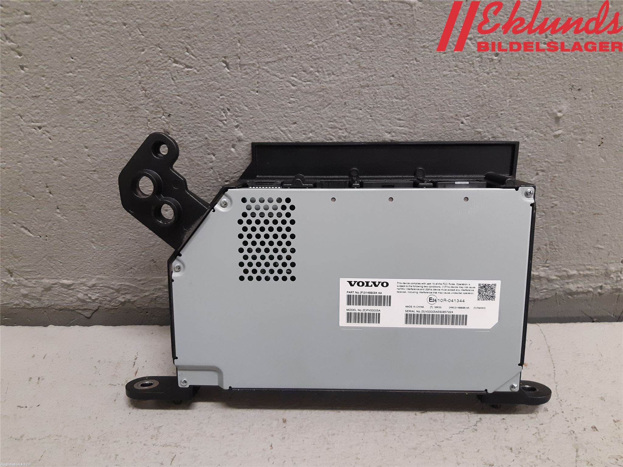 Volvo XC90/RECHARGE 16- Radio-Stereo Förstärkare