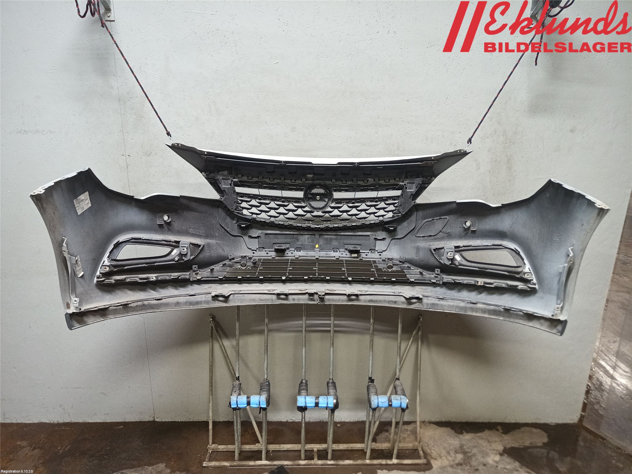 Opel ASTRA K 16-22 Stötfångarbeklädnad Fram