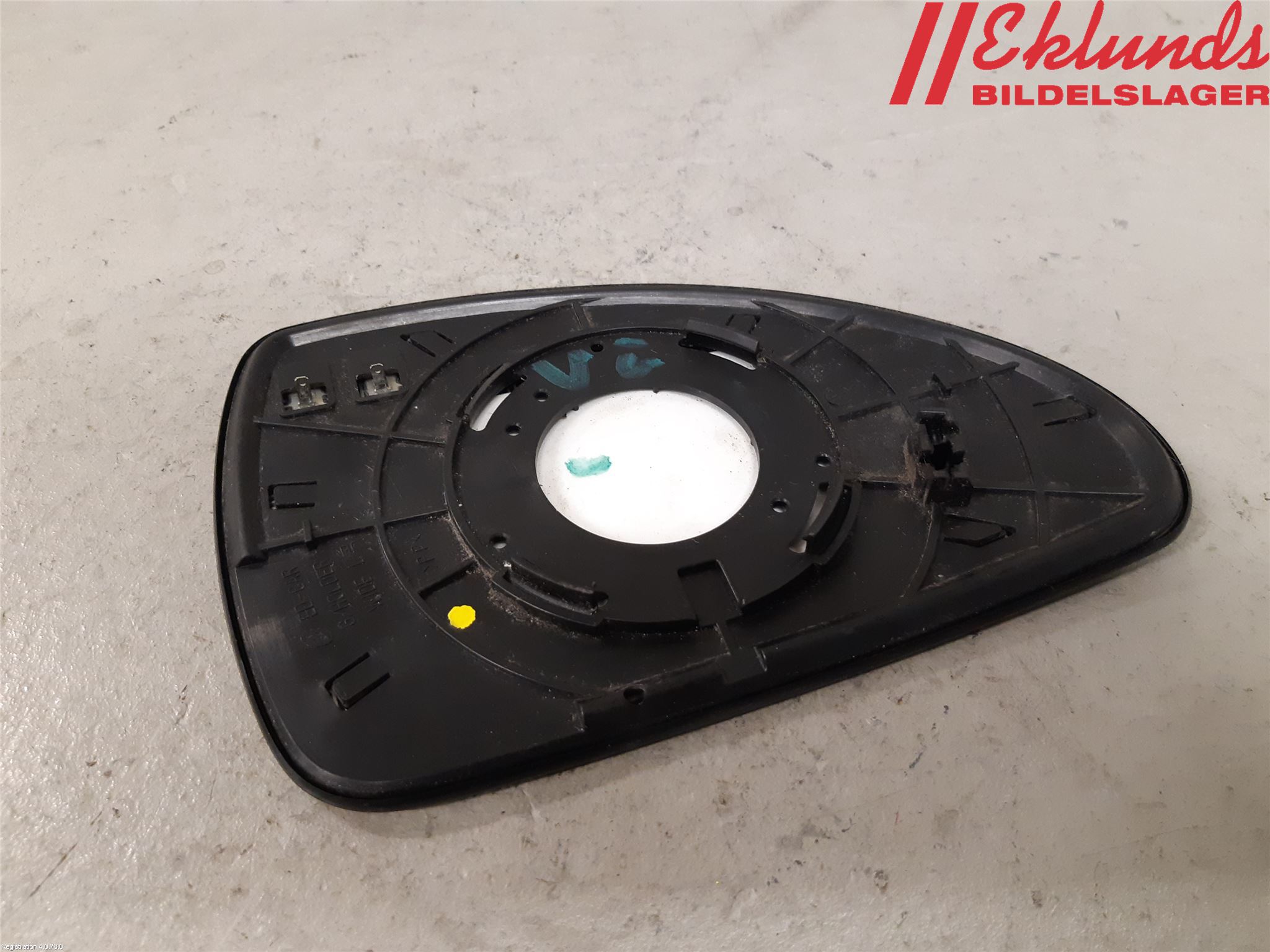 Kia CEED 06-12 Spegelglas Vä