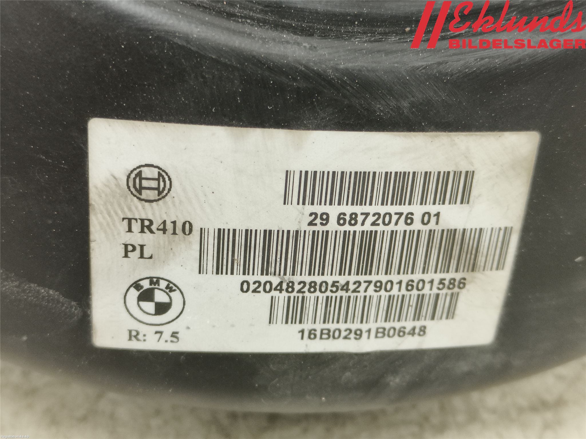 BMW X1 F48 15-22 Bromsservo