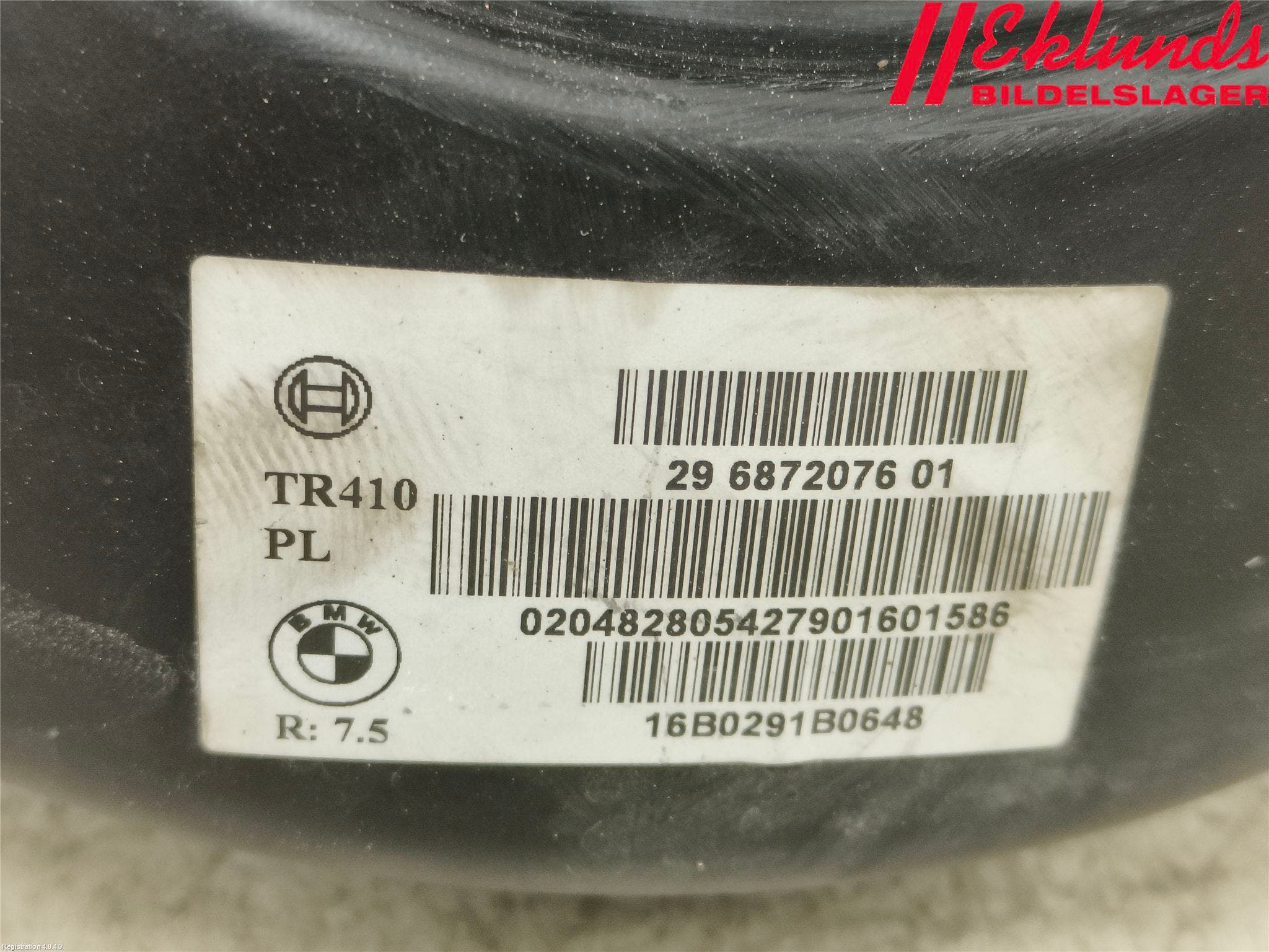 BMW X1 F48 15-22 Bromsservo