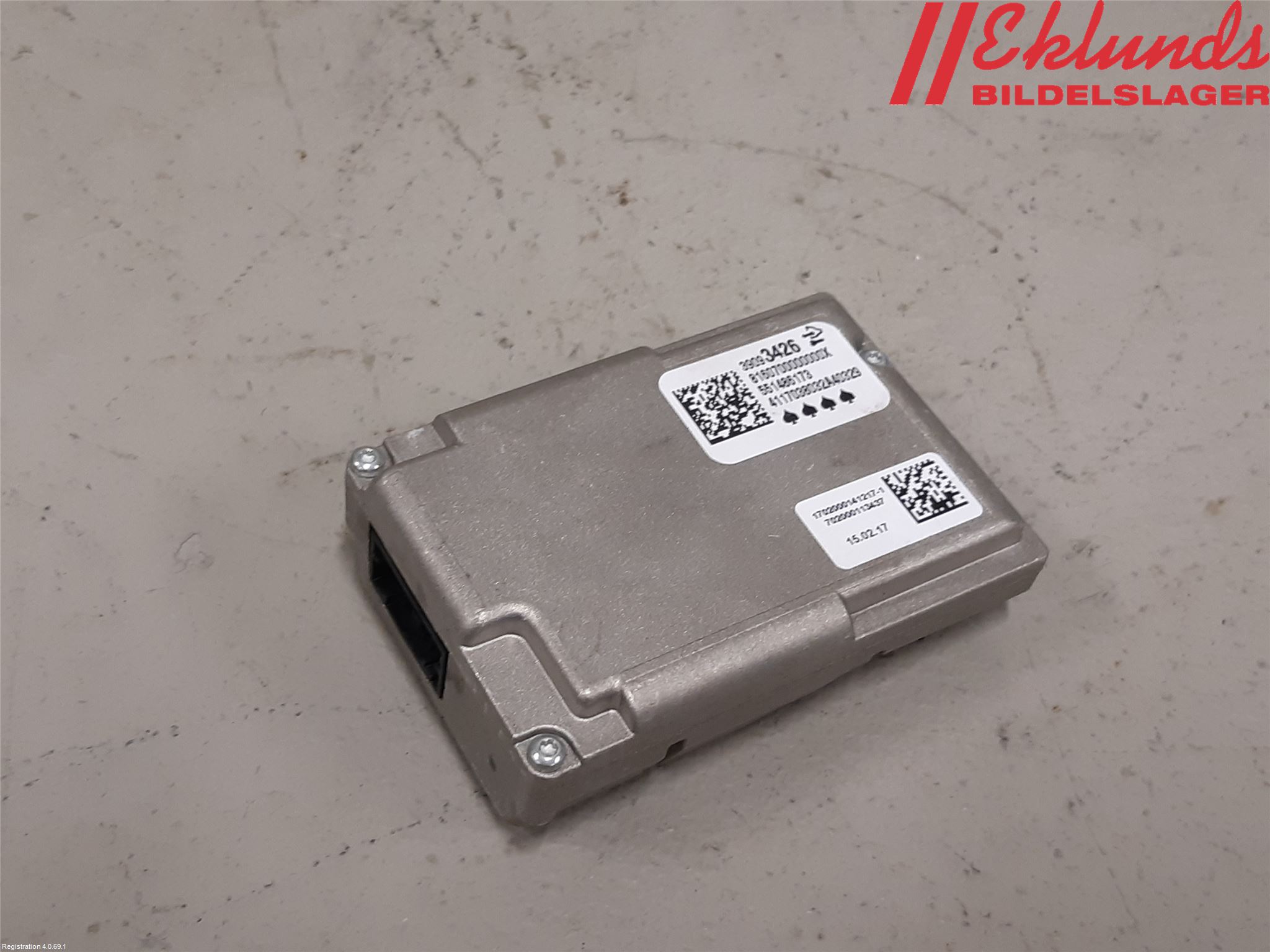 Opel ASTRA K 16-22 Sensor Aktivt Kollisionsskydd