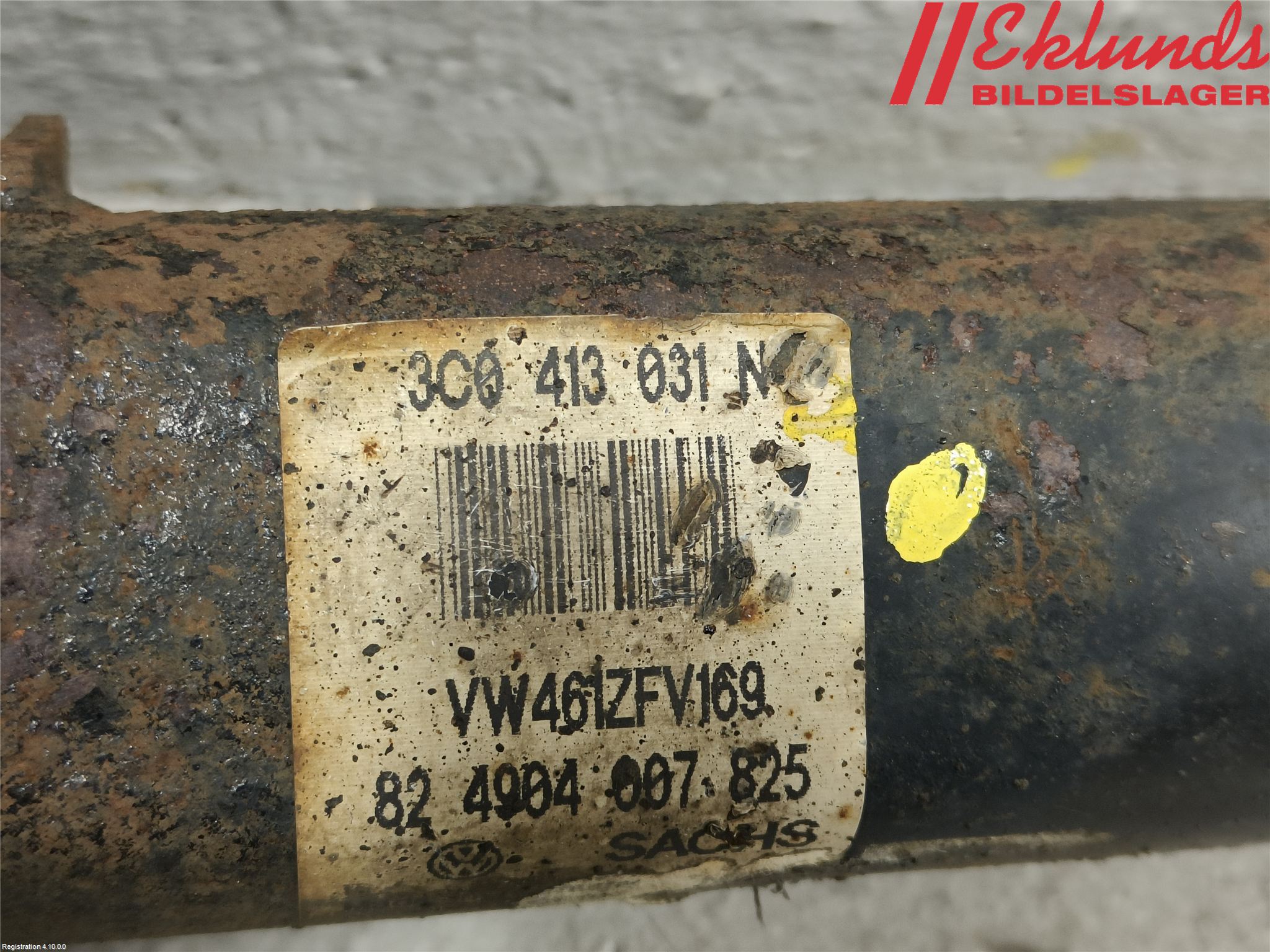 Volkswagen VW PASSAT 11-14 Fjäderben Fram Höger