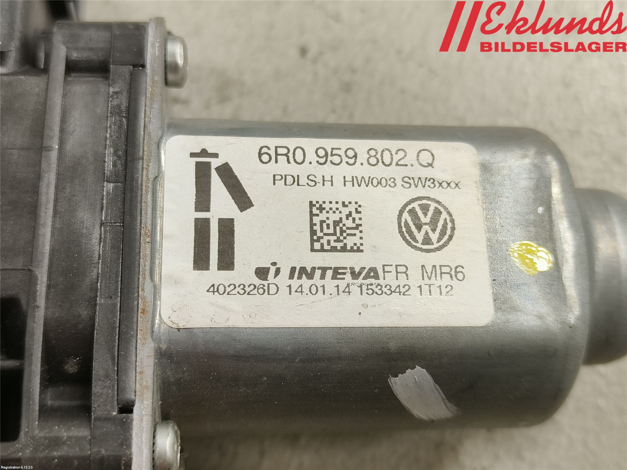 Volkswagen VW AMAROK 2H 10-22 Fönsterhiss El Kompl