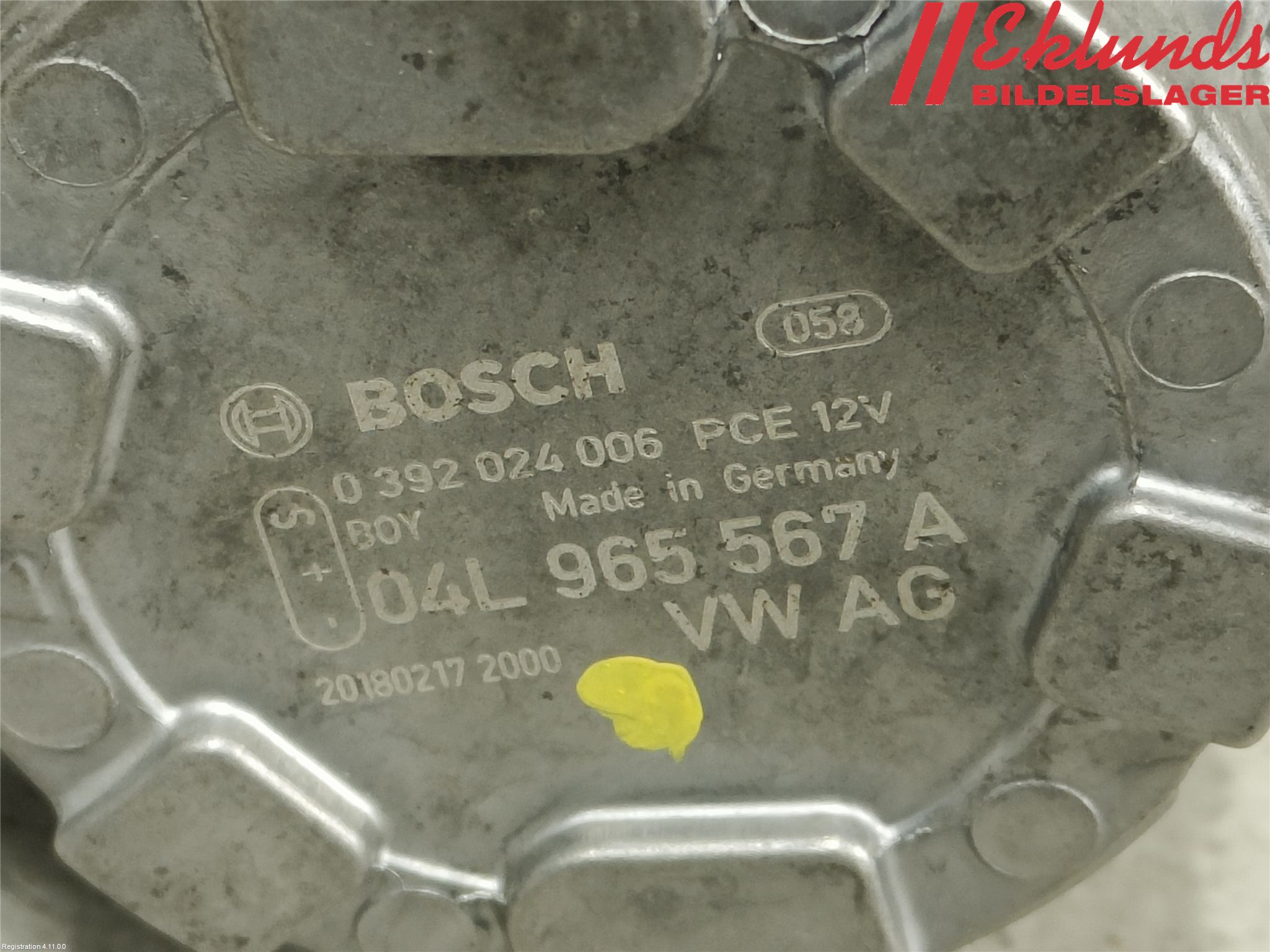 Volkswagen VW PASSAT 15-19 Vattenpump