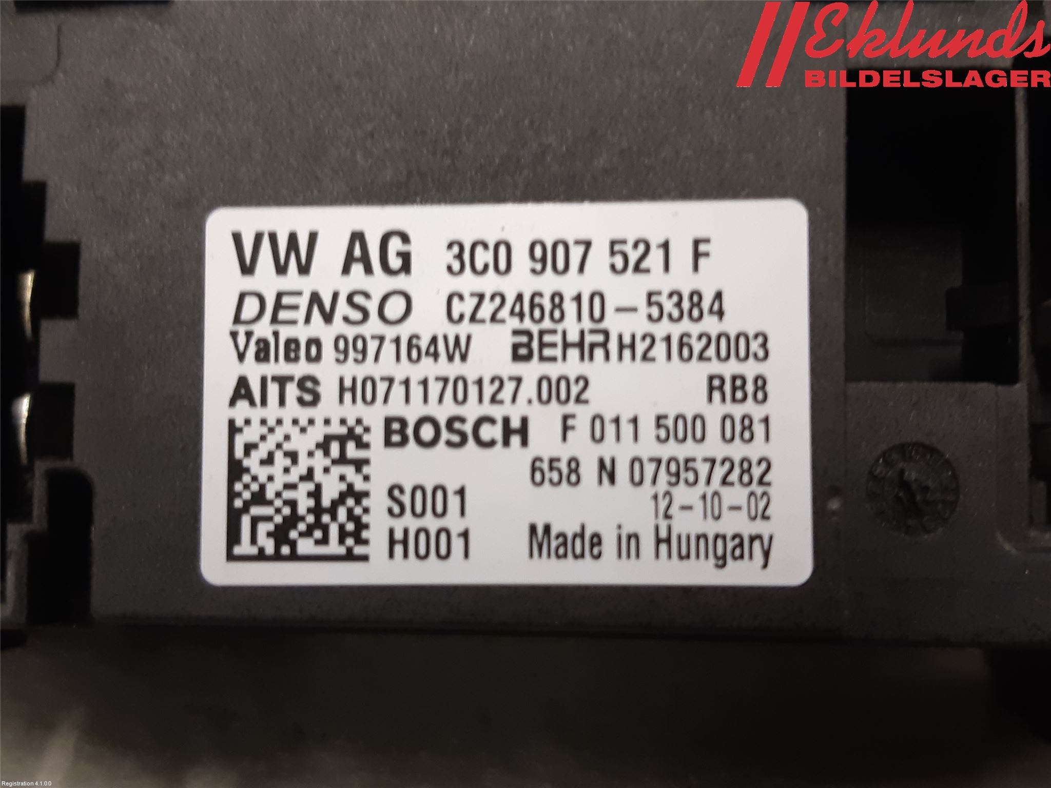 Skoda OCTAVIA (1Z) 05-13 Värmefläktsmotstånd