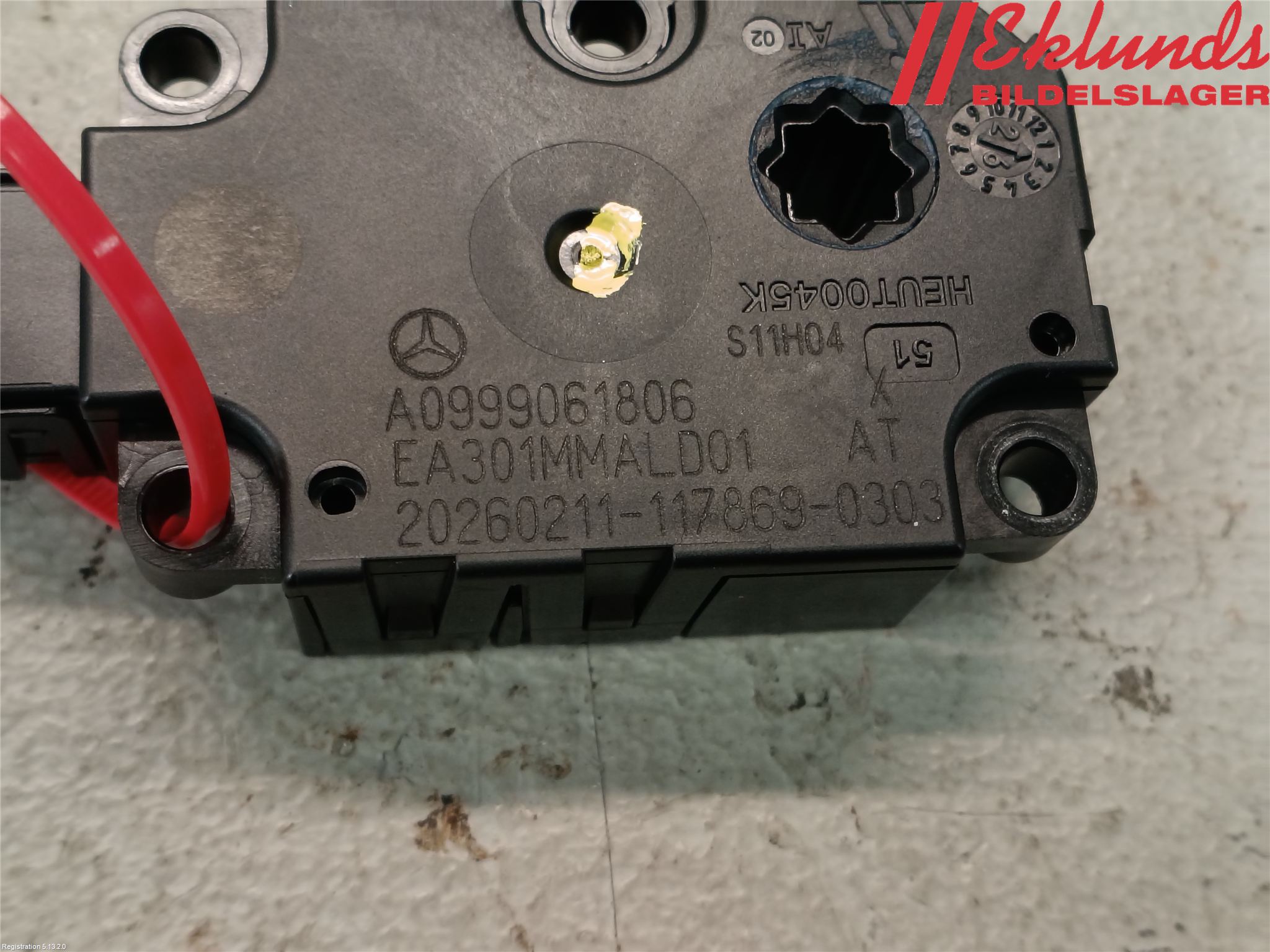 Mercedes-Benz MB CLA-KLASS (C118/X118) 19- Ac Reglermotor