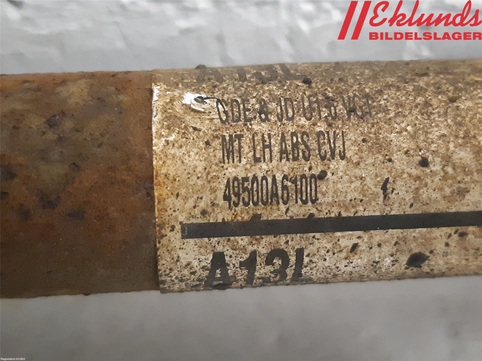 Hyundai i30 GD 13-17 Drivaxel Fram Vänster