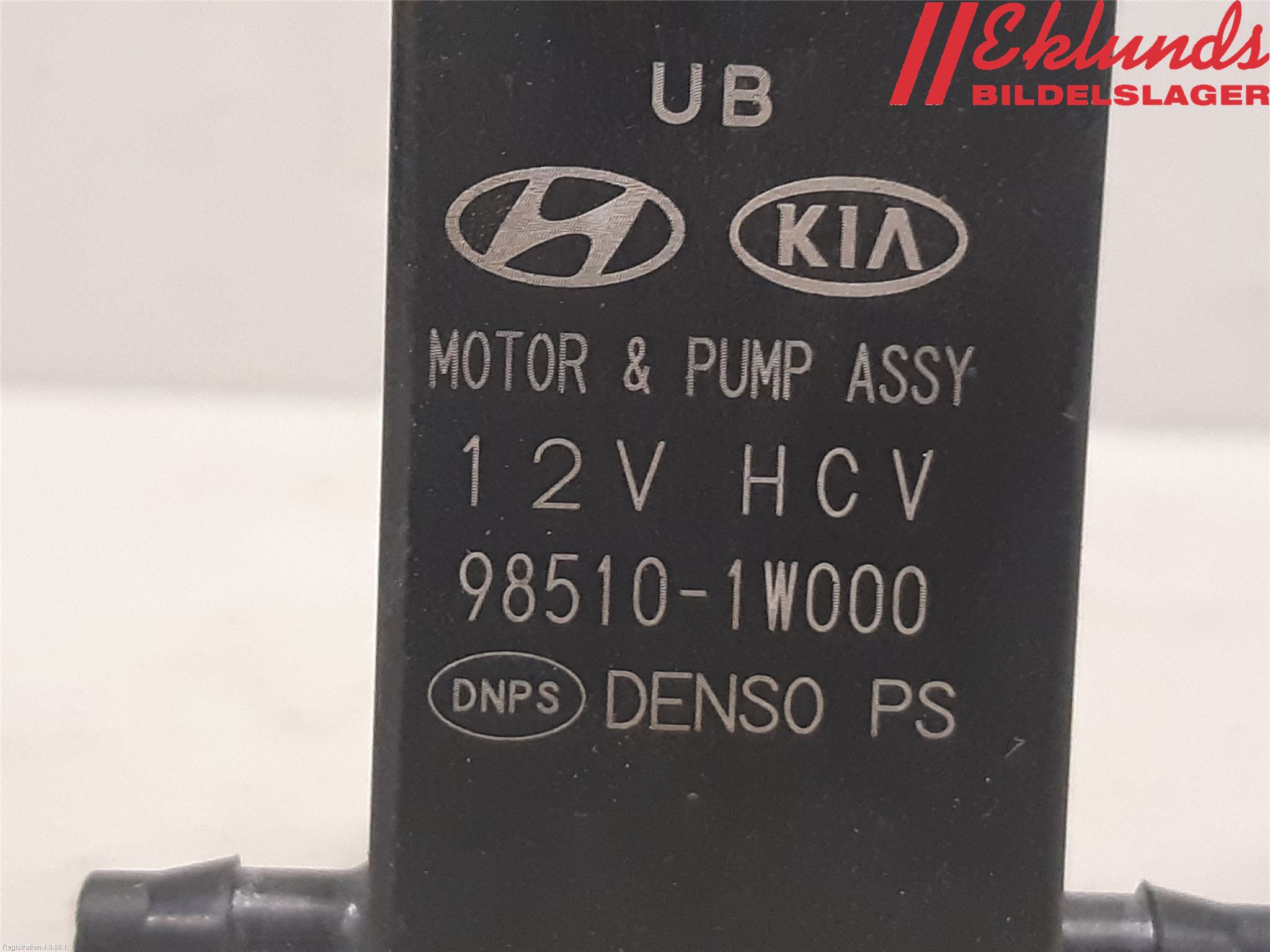 Kia CEED 12-18 Spolarpump Vindruta