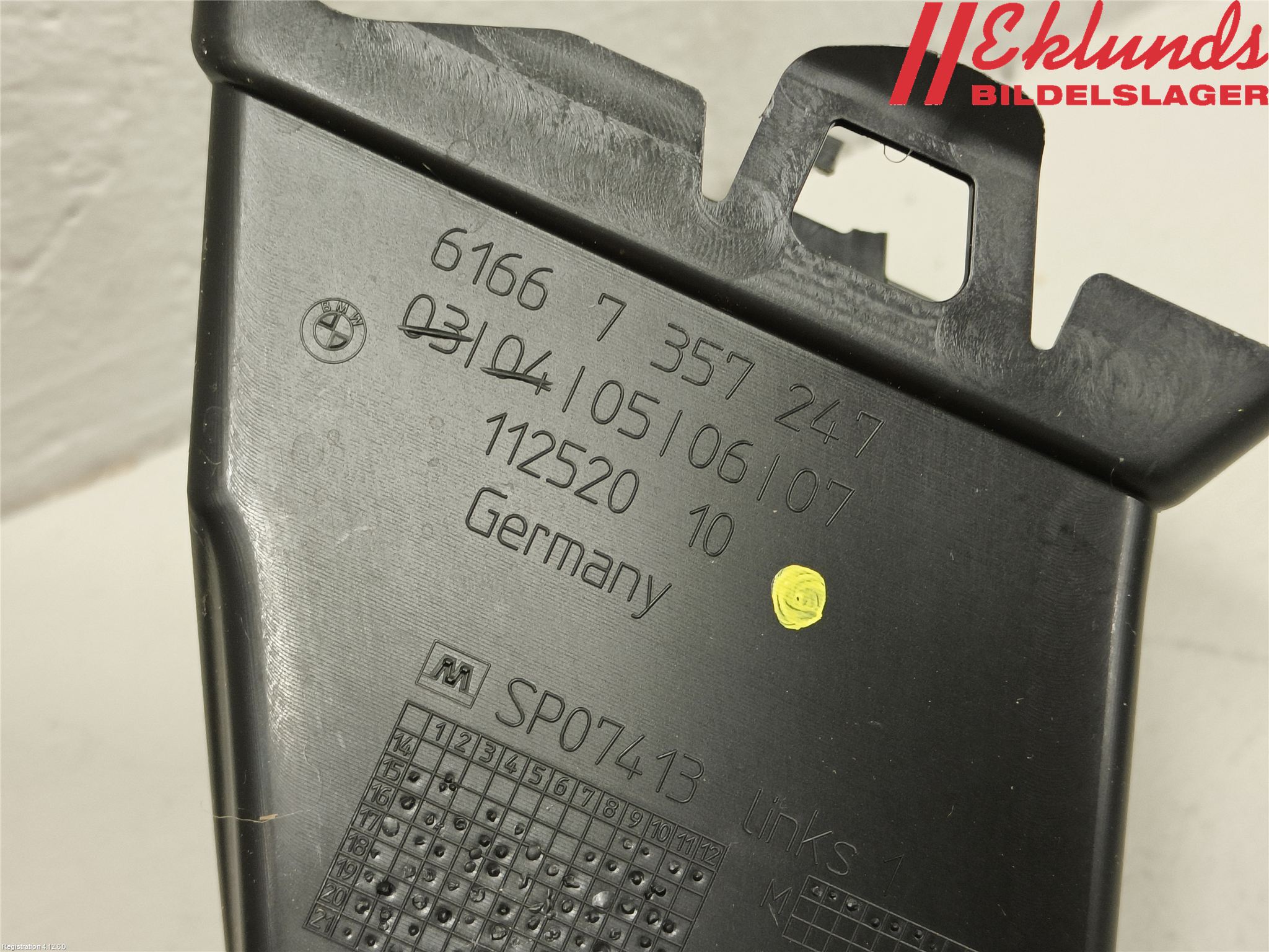 BMW 5 G30/G31/F90 17-23 Torpedplåt-Torpedplast