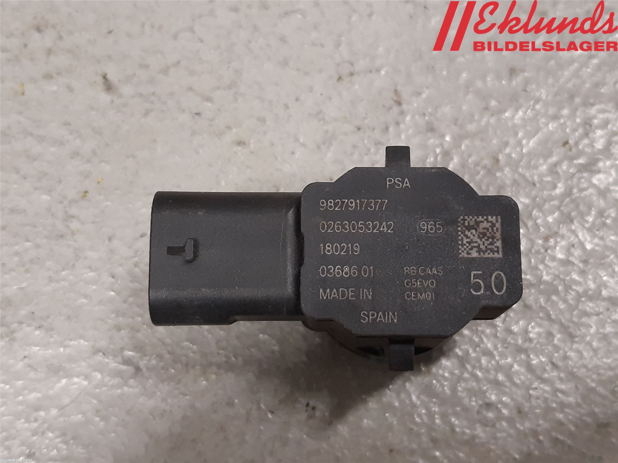 Peugeot 3008 17-24 Parkeringshjälp Backsensor