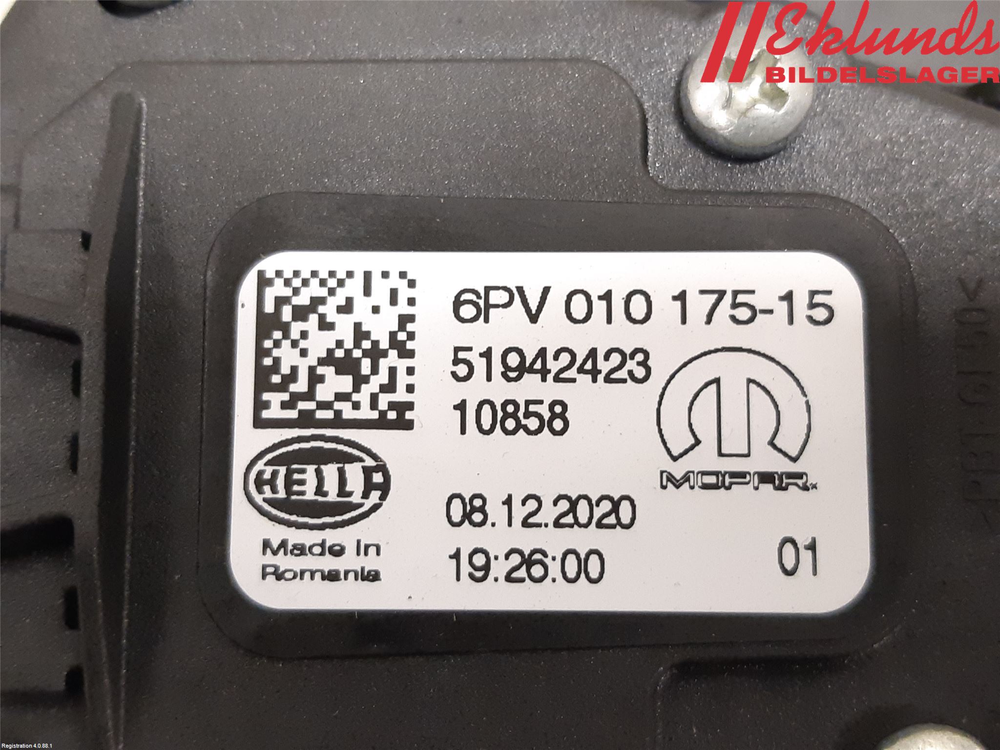 Fiat 500X 15- Gaspedal