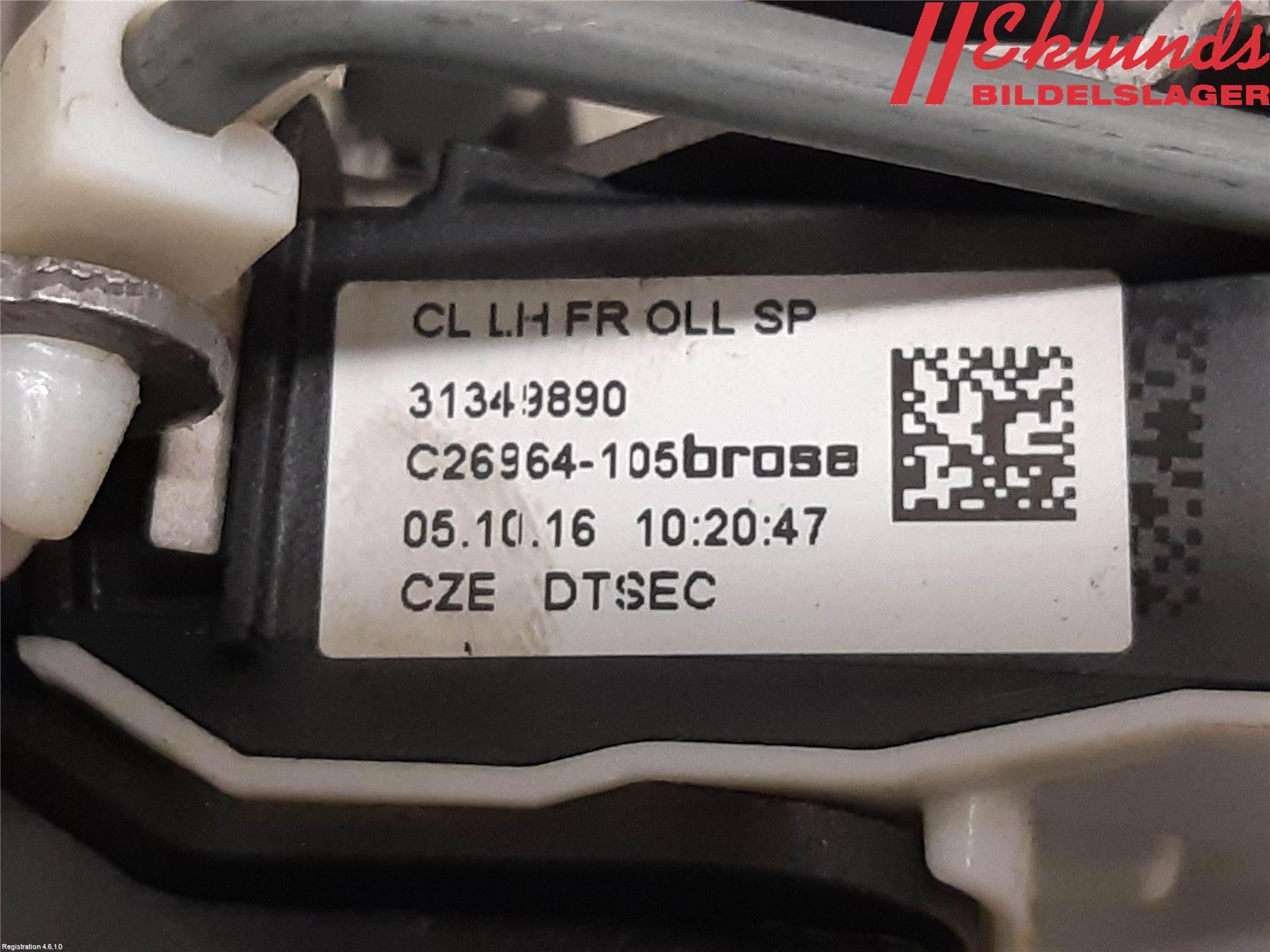 Volvo XC90/RECHARGE 16- Låskista-Dörrlås