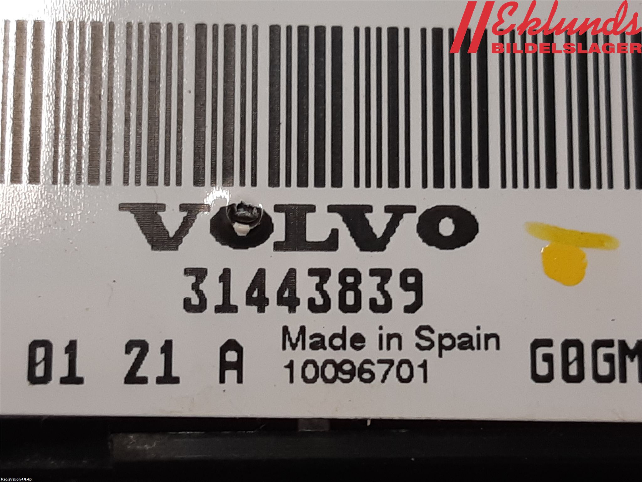 Volvo V70 14-16 Strömställare Ljus