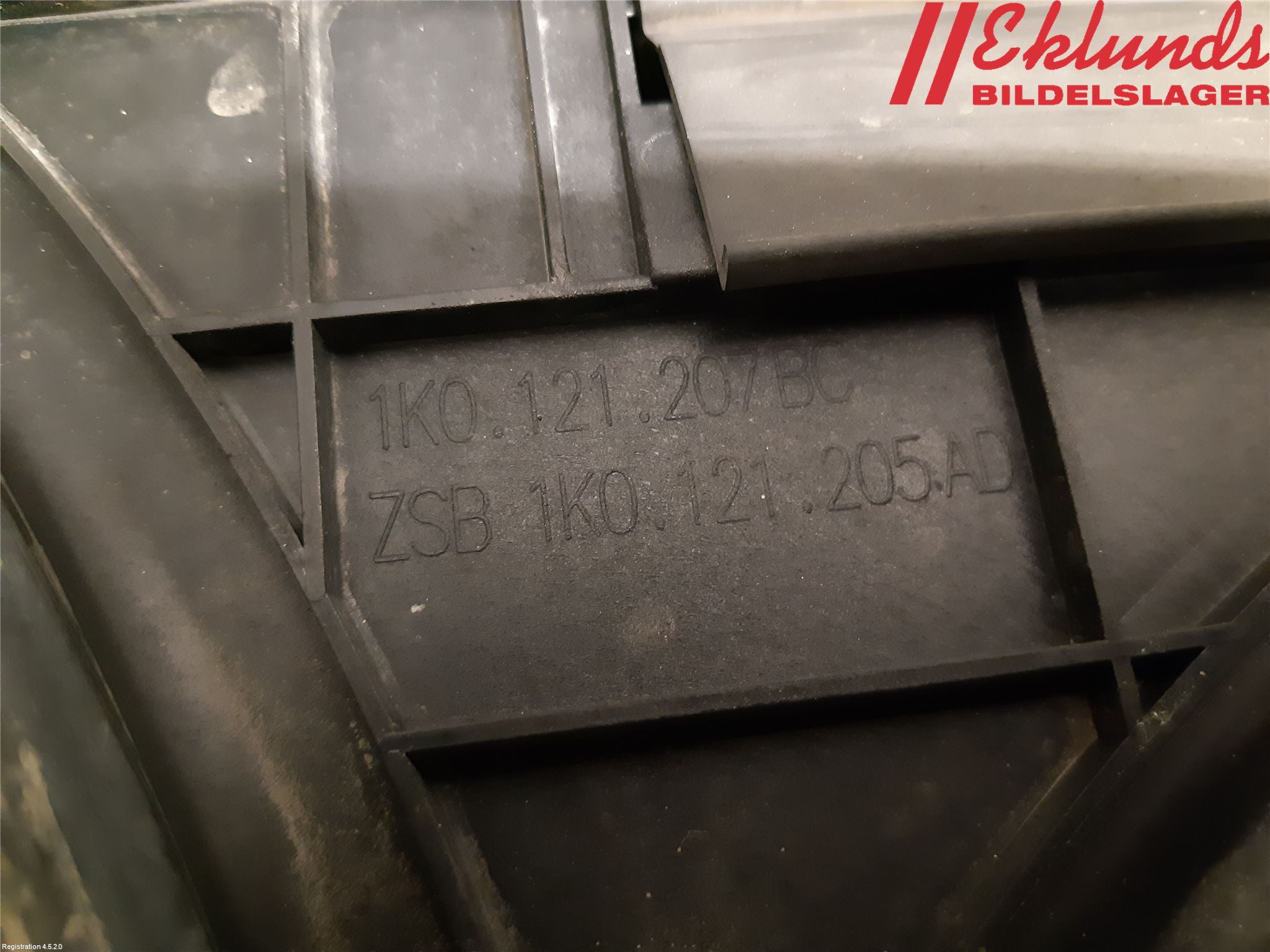 Volkswagen VW CADDY 11-15 Kylfläkt El