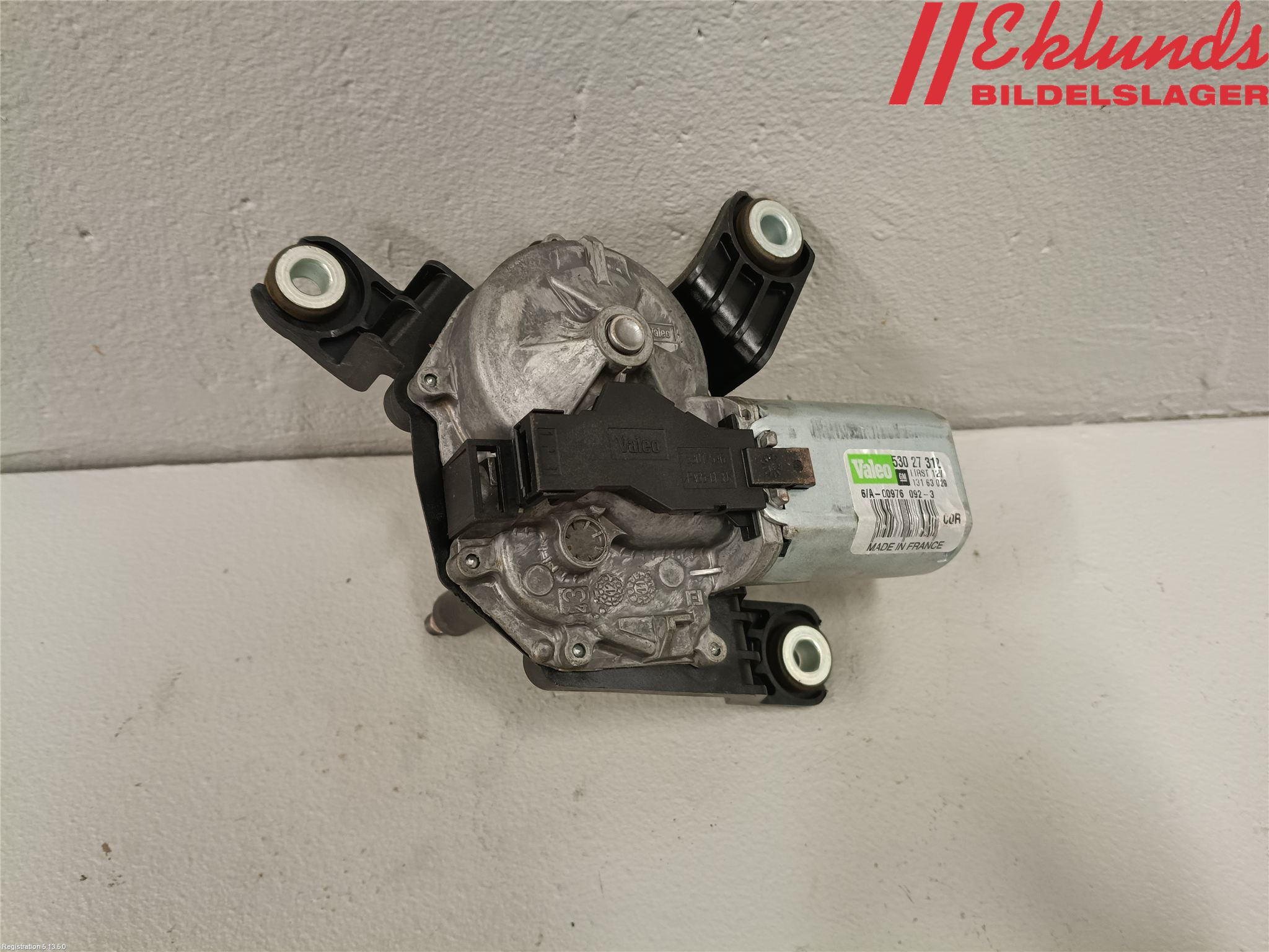 Opel CORSA D 07-14 Torkarmotor Baklucka