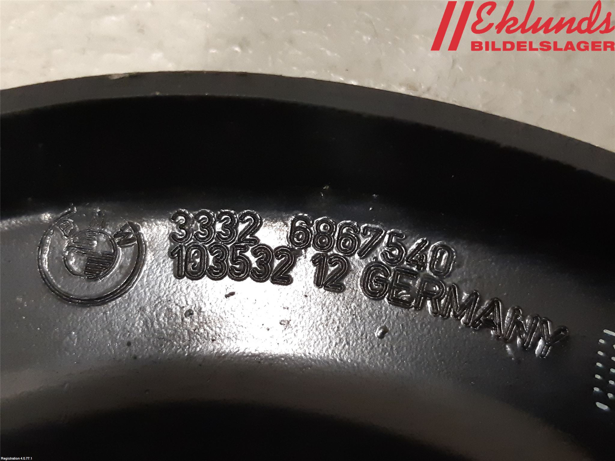 BMW 1 F20/F21 11-19 Bärarm Bak Höger