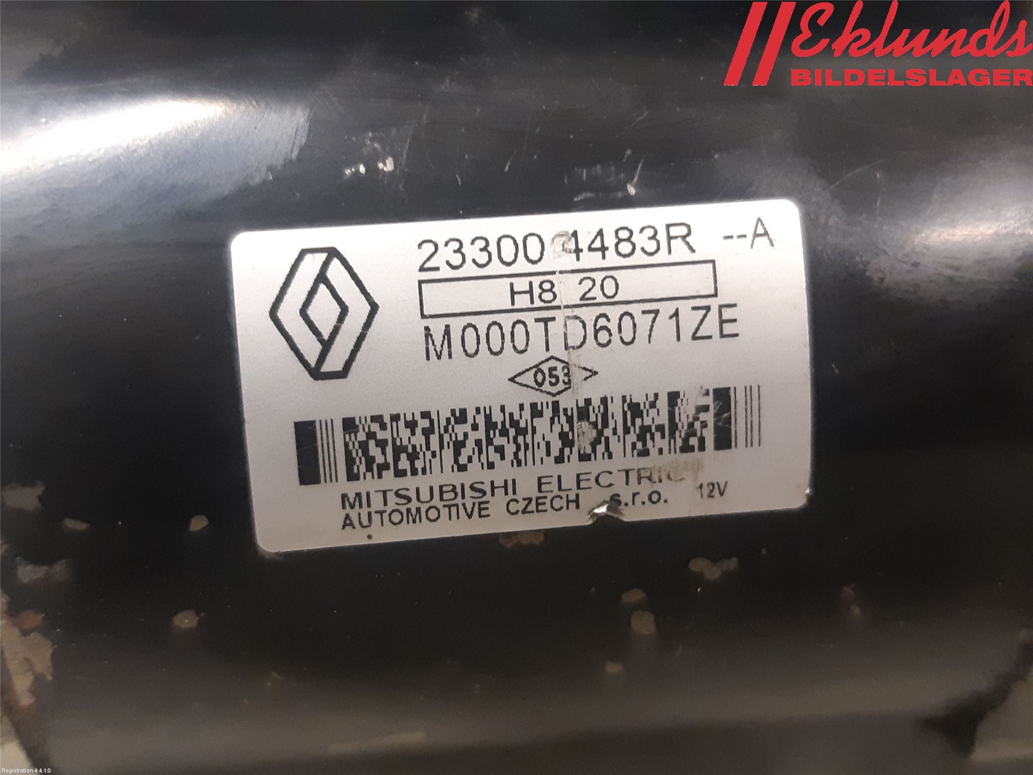 Nissan QASHQAI 17-21 Startmotor Diesel