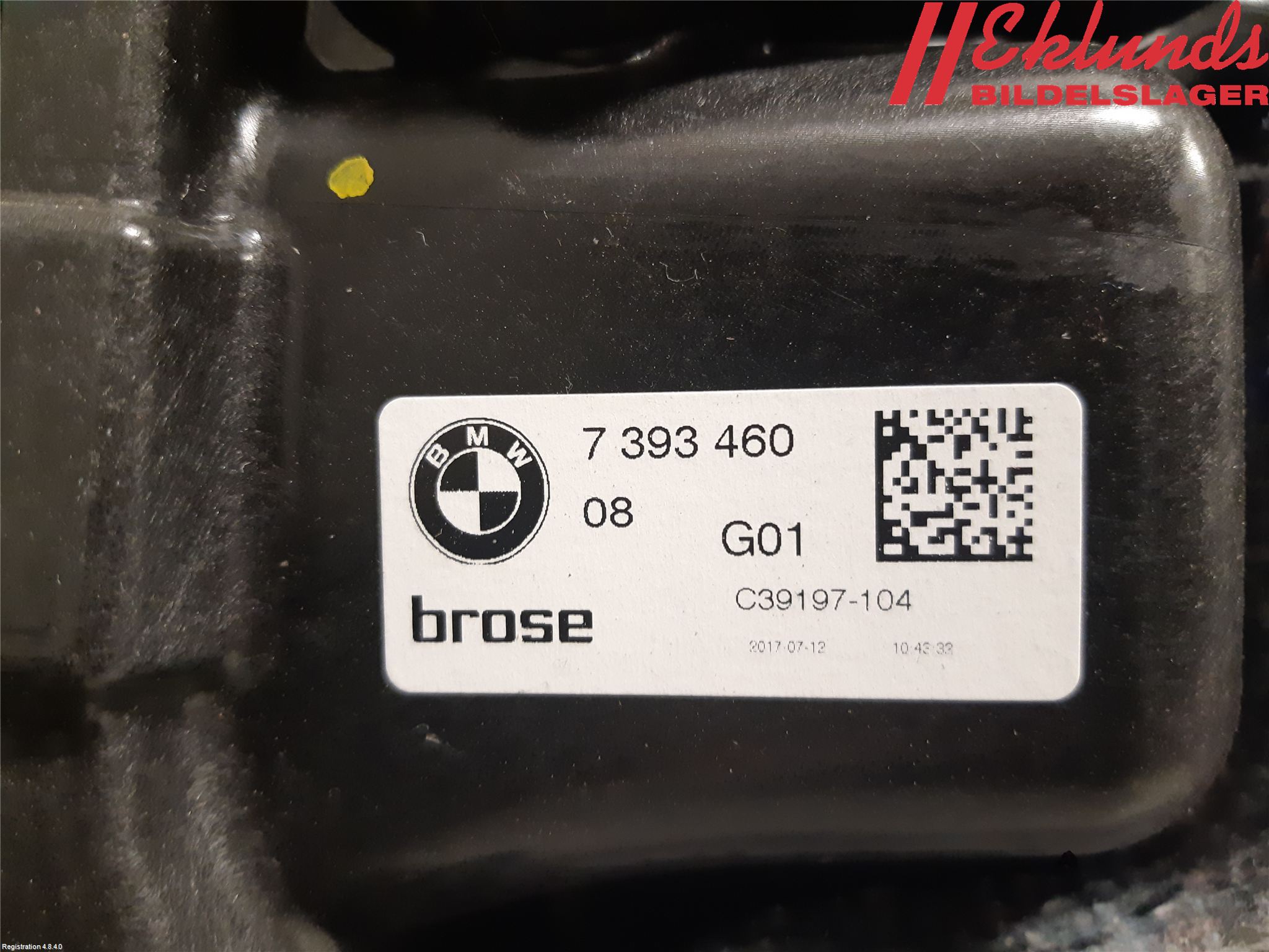 BMW X3 G01 18- Fönsterhiss El Kompl
