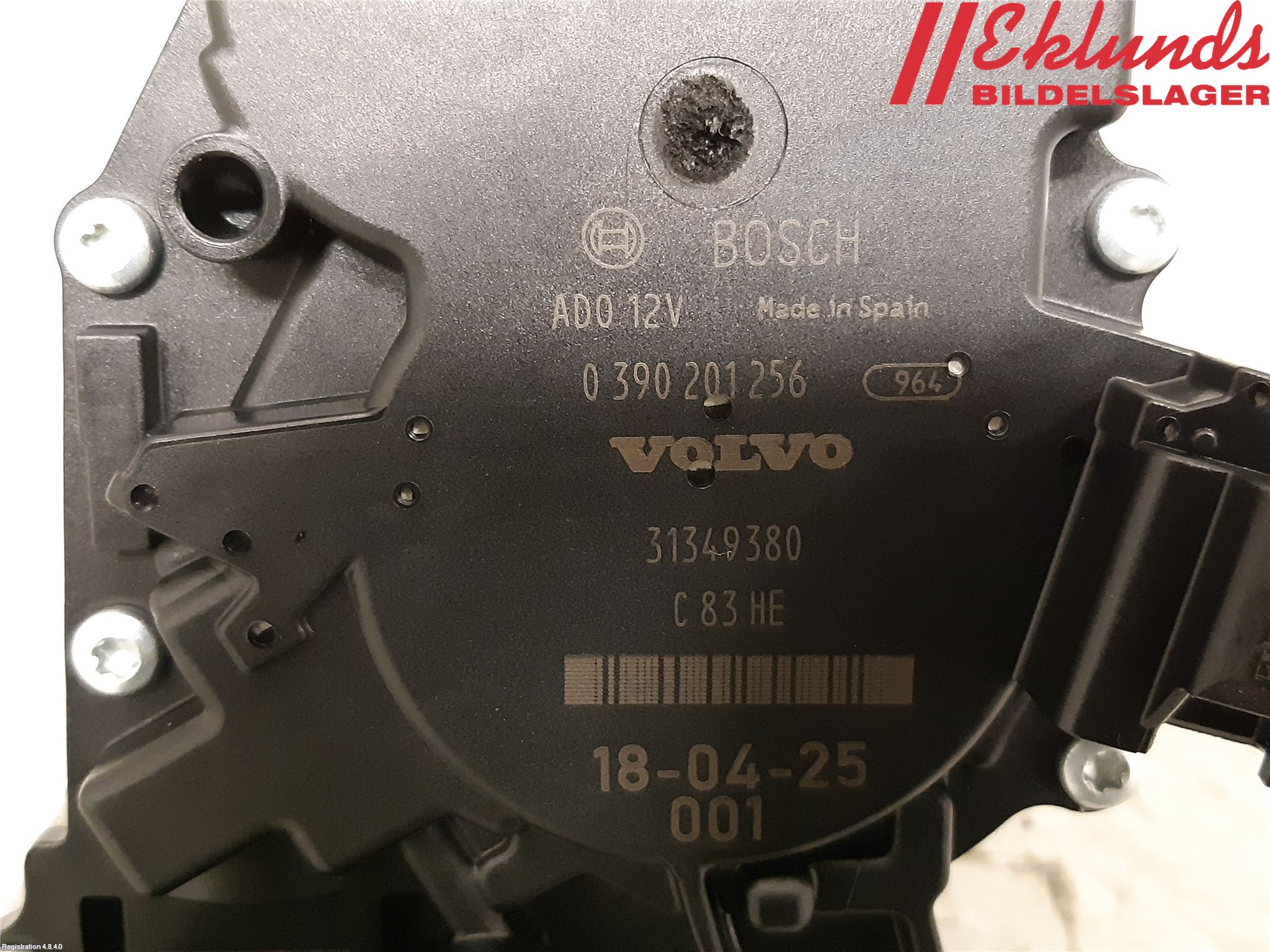 Volvo XC90/RECHARGE 16- Torkarmotor Baklucka