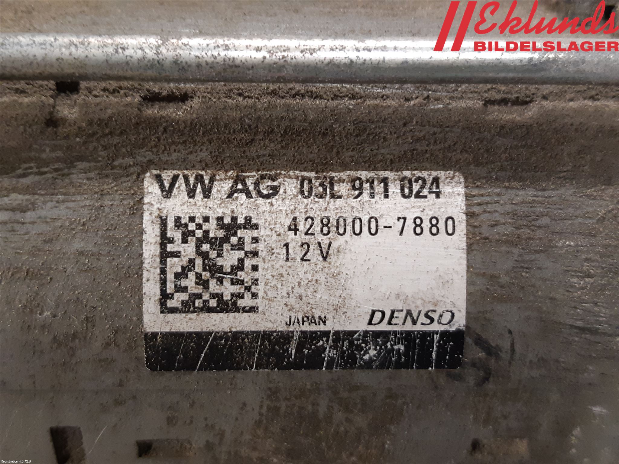 Audi A4 ALLROAD 09-16 Startmotor Diesel