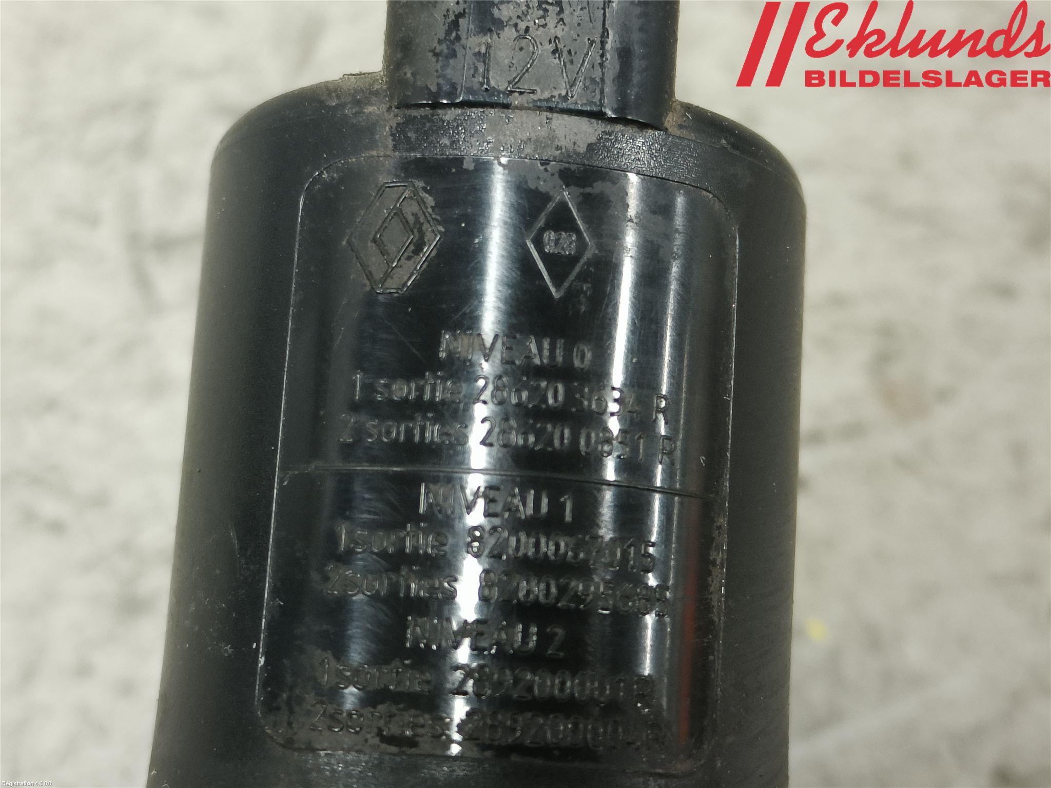 Renault EXPRESS 21- Spolarpump Vindruta