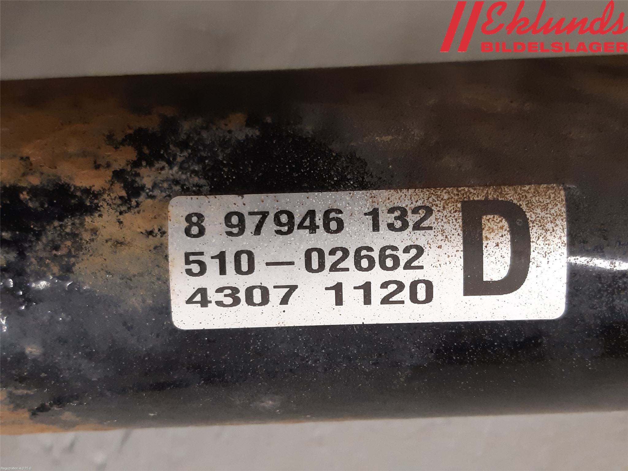 Isuzu D-MAX Styrväxel Servo -Snäcka